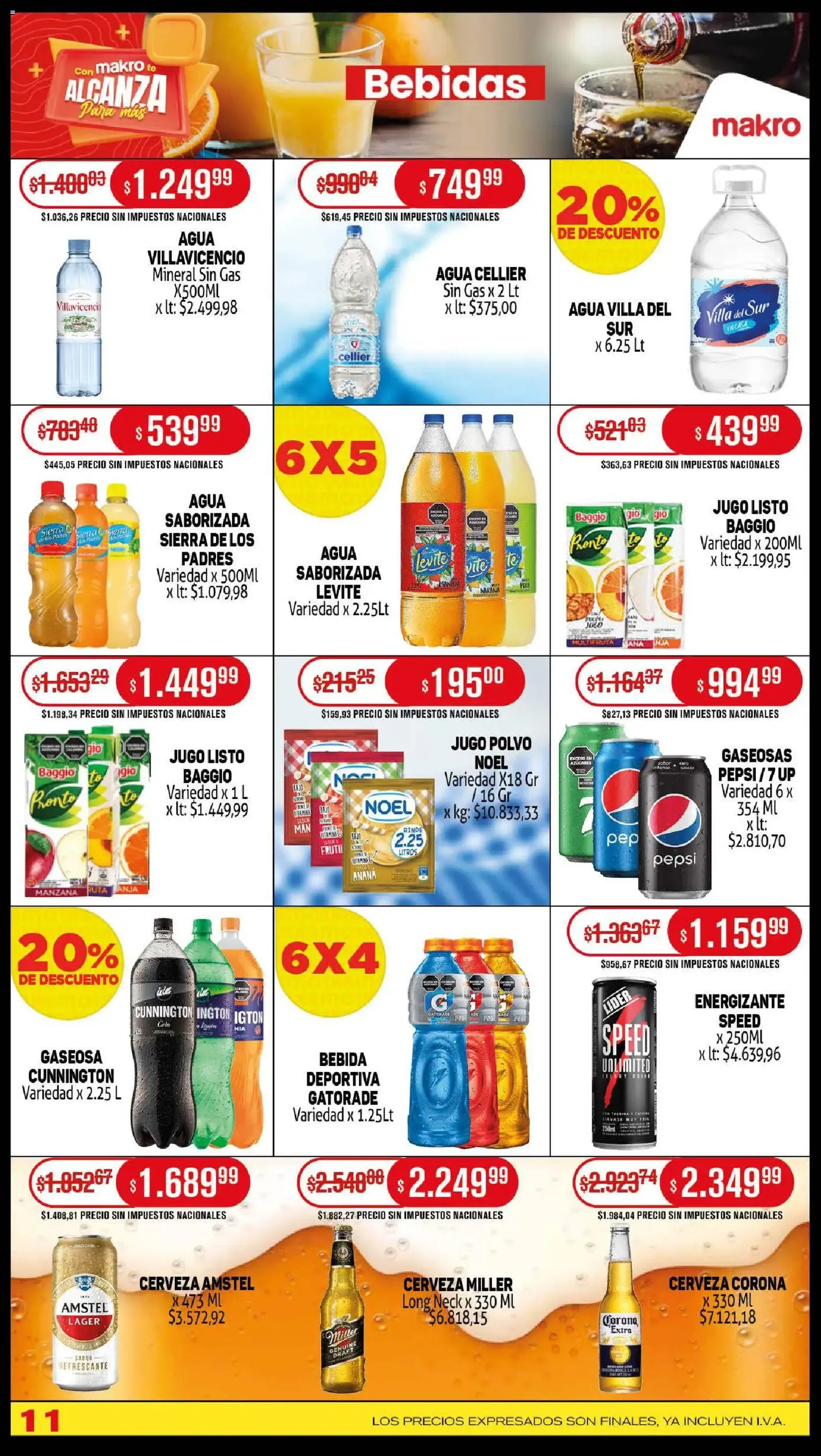 Makro ofertas - folleto válido desde 23/10/2025 página 11 de 15 Makro ofertas - folleto válido desde 23/10/2025 página 11 de 15