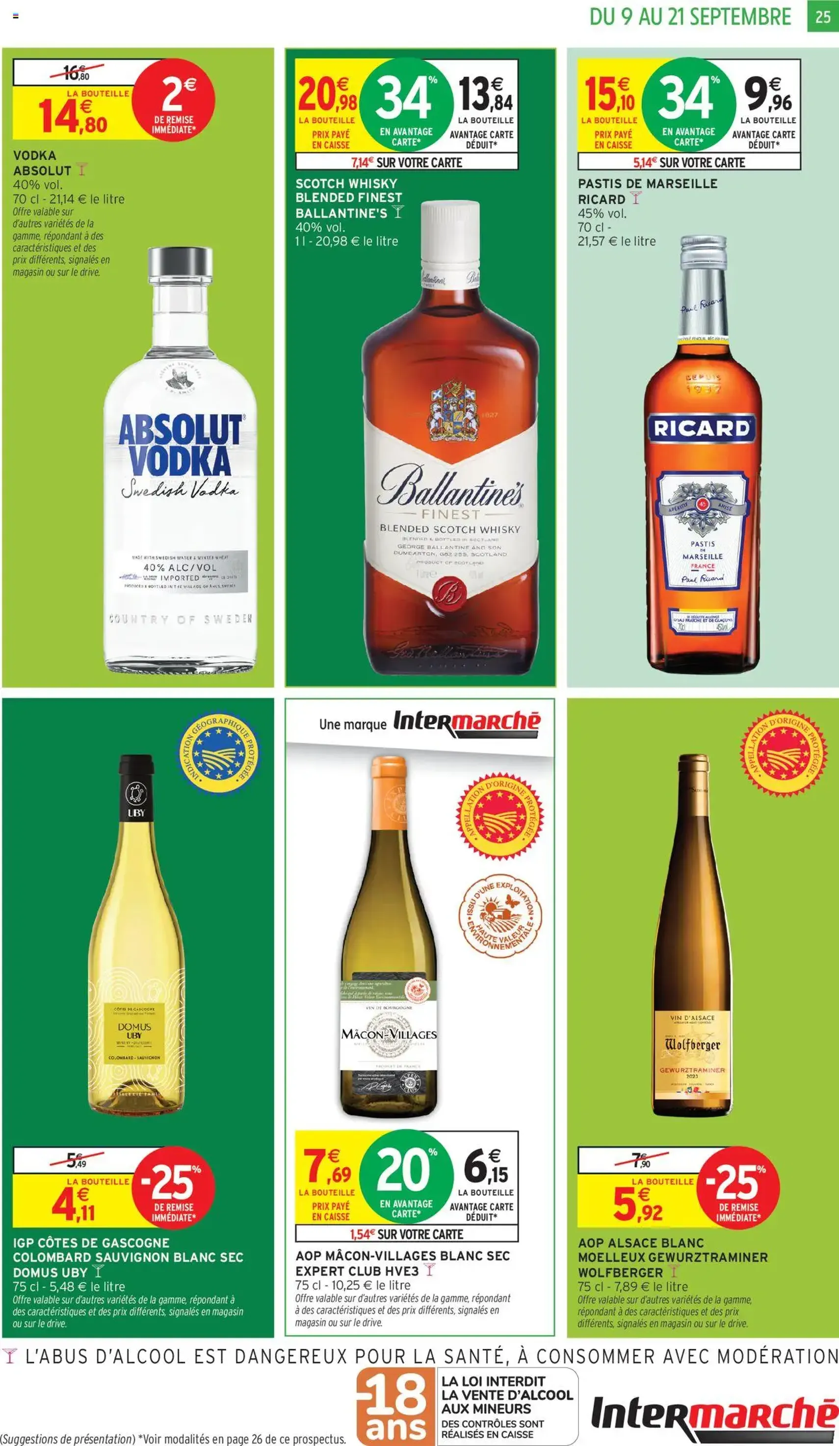 Intermarché - C'est le très gros anniversaire - brochure valable à partir du 09/09/2025, page 25 sur 36 Intermarché - C'est le très gros anniversaire - brochure valable à partir du 09/09/2025, page 25 sur 36