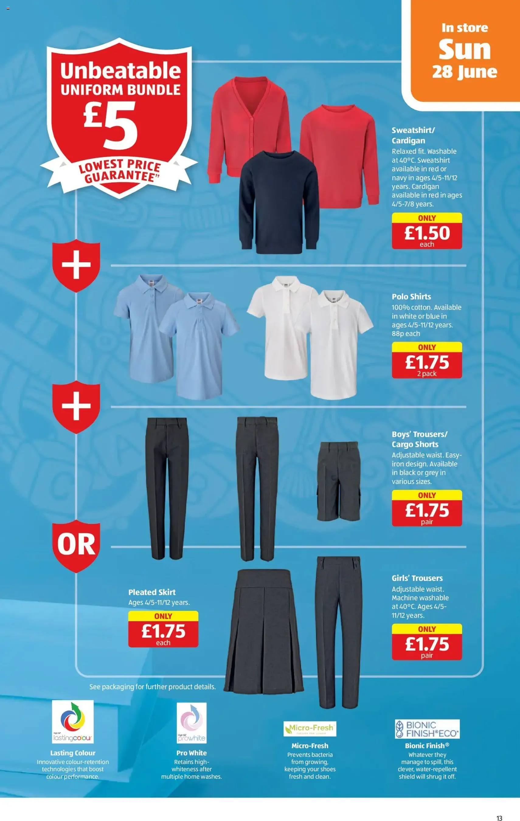 Weekly offers Aldi Back to school - valid flyer from 22/06/2026, page 13 of 20