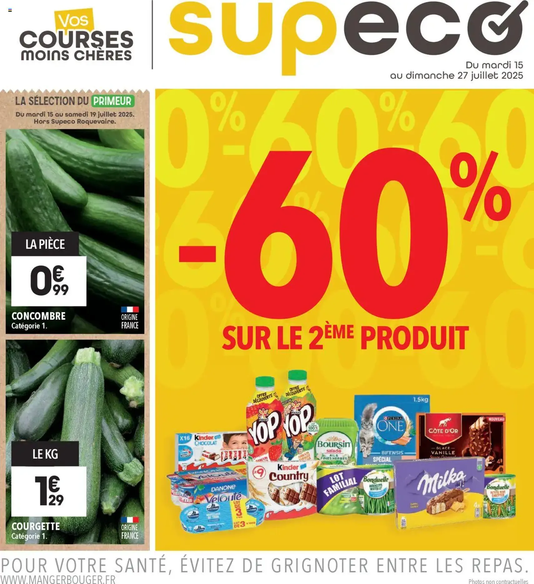 Supeco catalogue - brochure valable à partir du 15/07/2025, page 1 sur 4