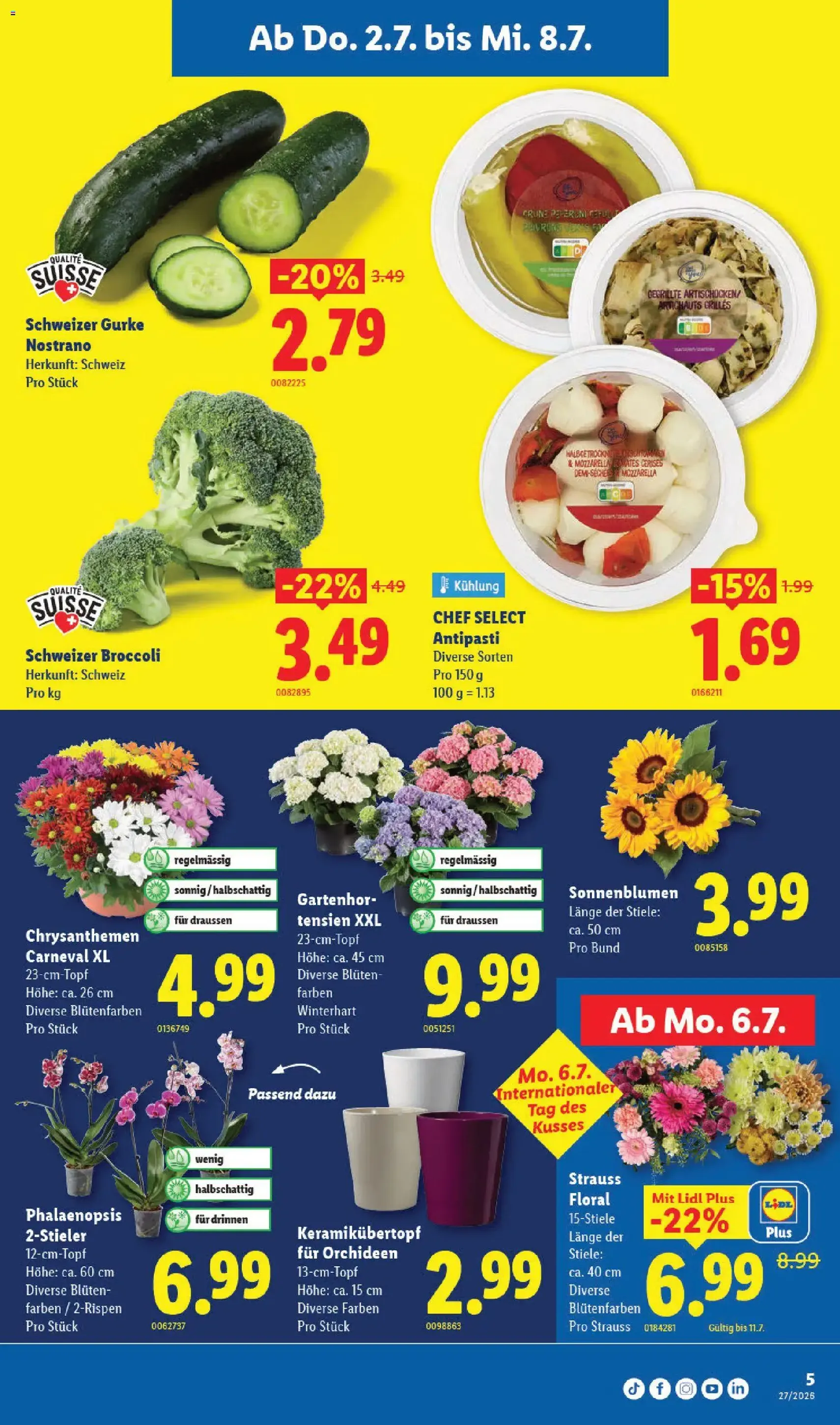 Lidl aktionen - Gültiger Prospekt ab 02.07.2026, Seite 5 von insgesamt 42