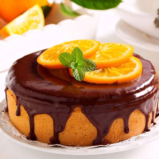 Anteprima ricetta Torta soffice arancia e cioccolato