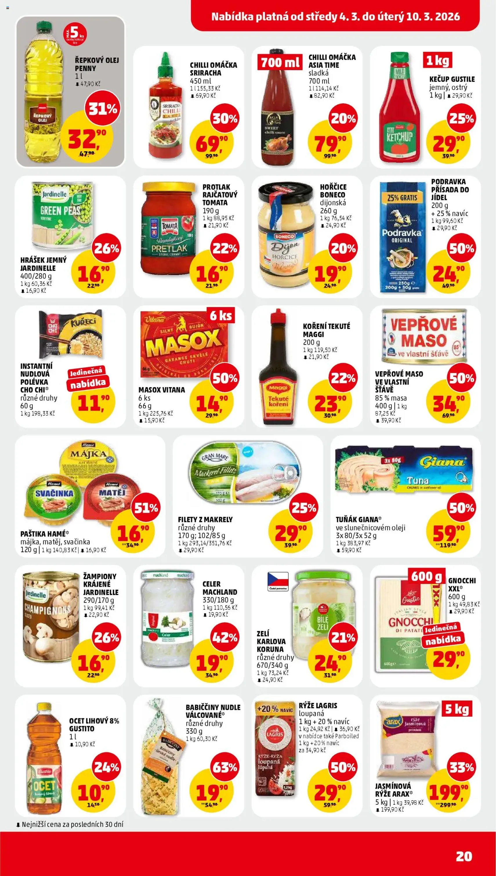 Penny Market leták - platný leták od 04.03.2026 strana 20 z 35