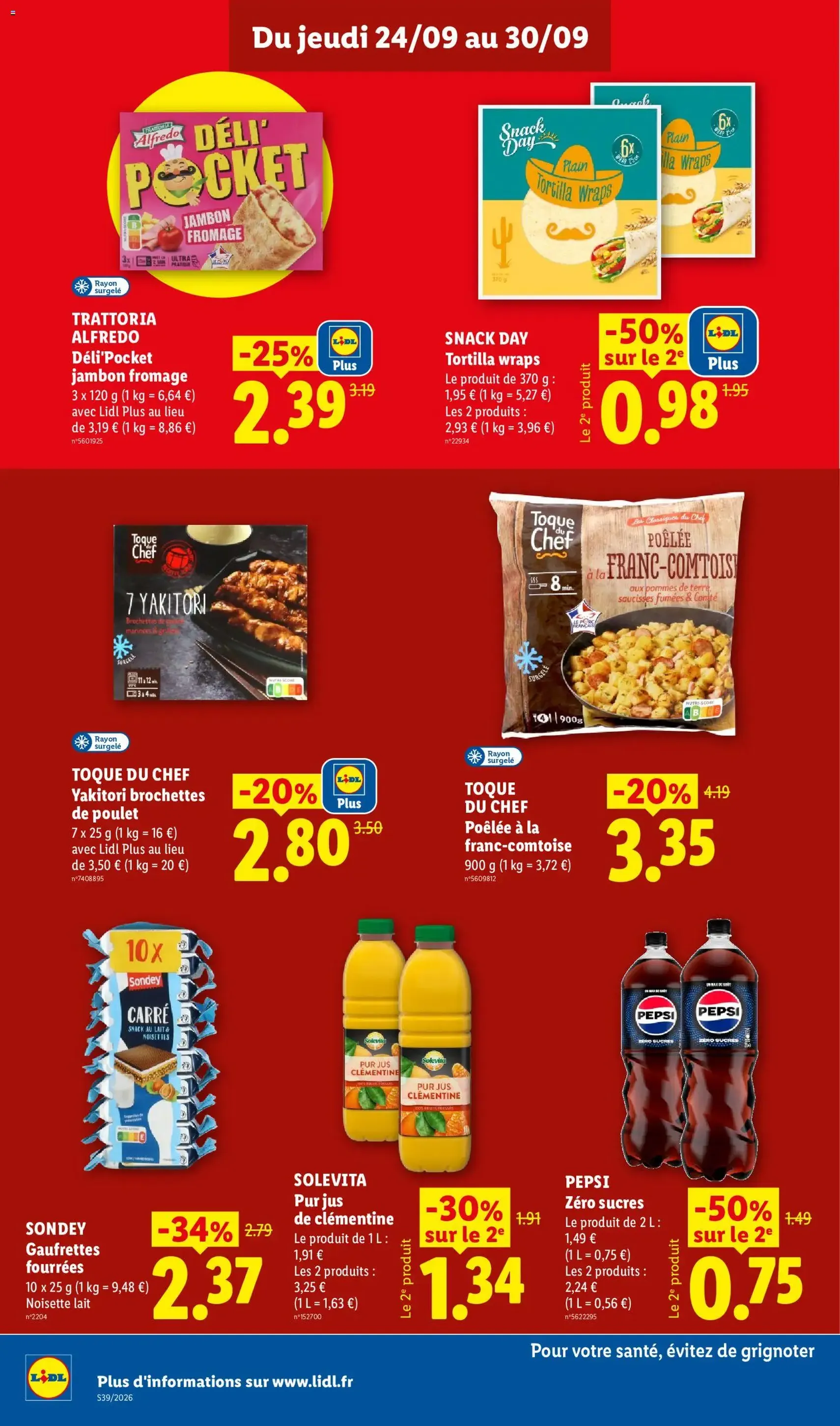 LIDL catalogue - brochure valable à partir du 24/09/2026, page 14 sur 62