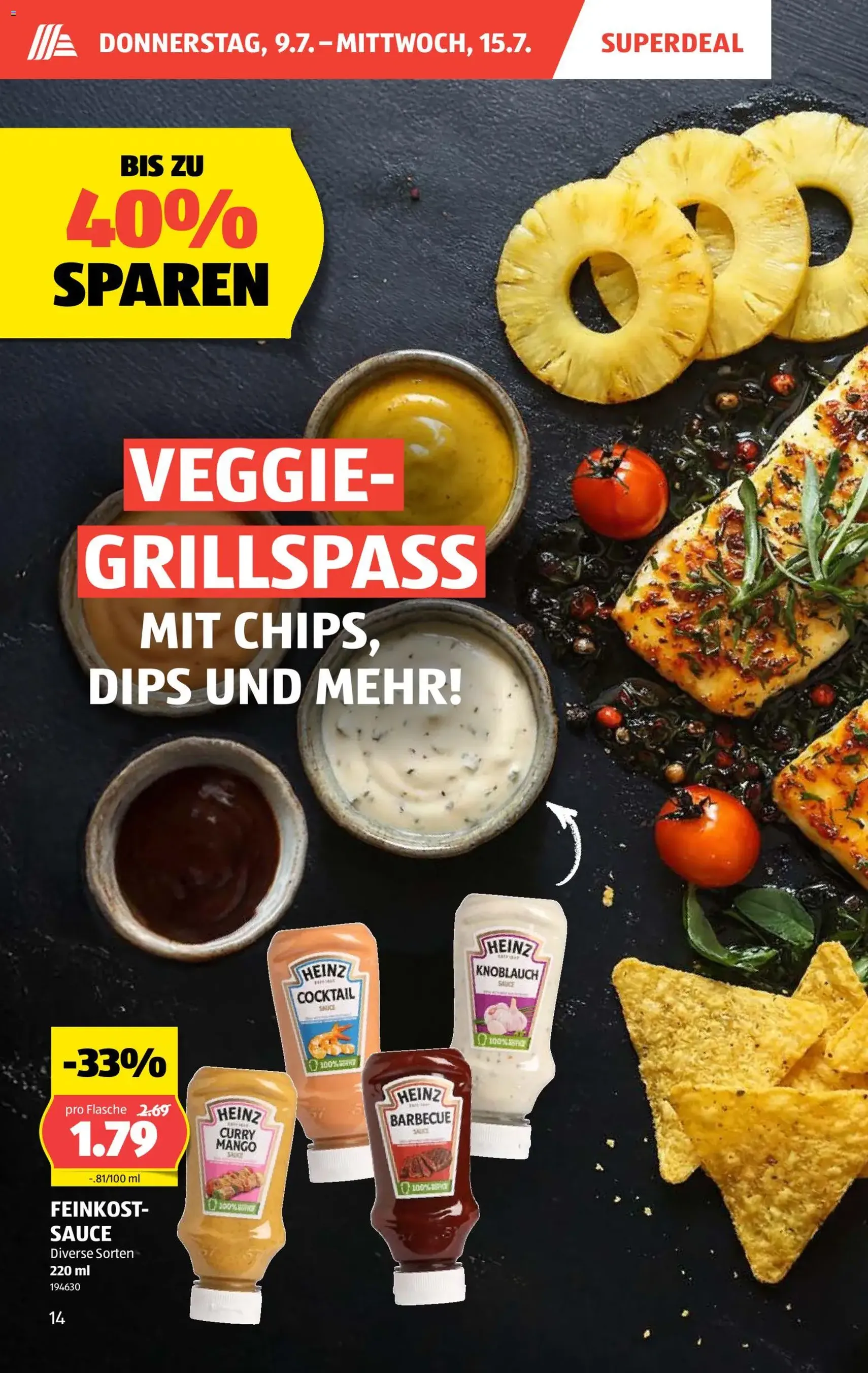 Aldi aktionen - Gültiger Prospekt ab 09.07.2026, Seite 14 von insgesamt 44