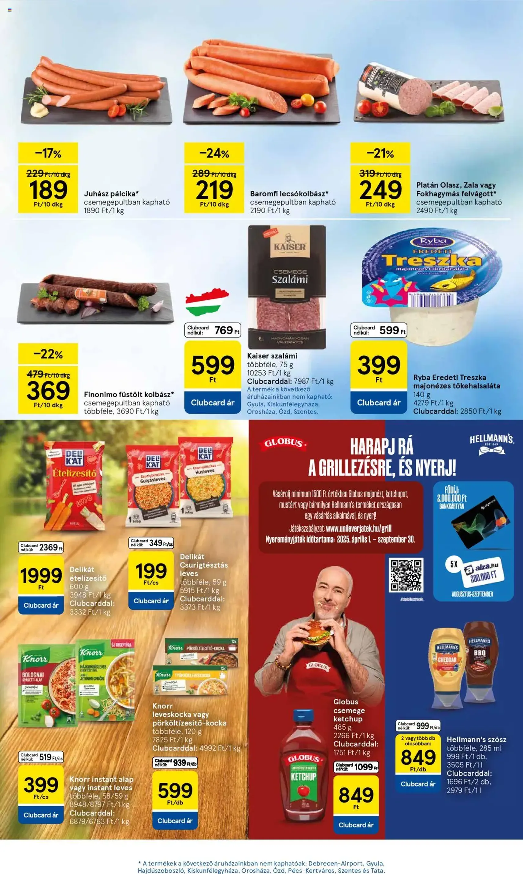Tesco Hipermarket - Akciós újság - 2025.08.28. érvényes szórólap 19 oldal 32 oldalból Tesco Hipermarket - Akciós újság - 2025.08.28. érvényes szórólap 19 oldal 32 oldalból