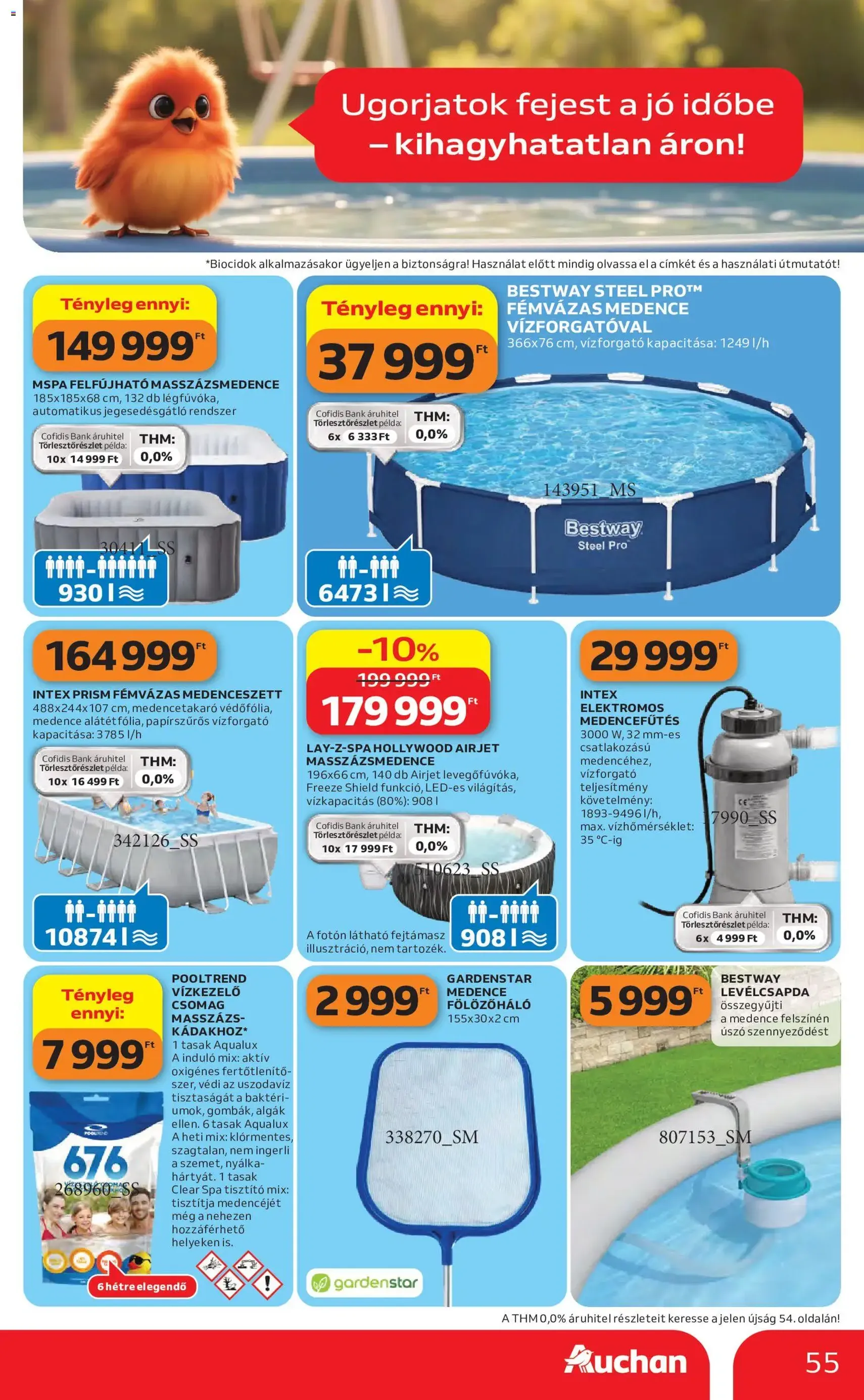 Auchan akciós újság - 2026.06.04. érvényes szórólap 56 oldal 57 oldalból