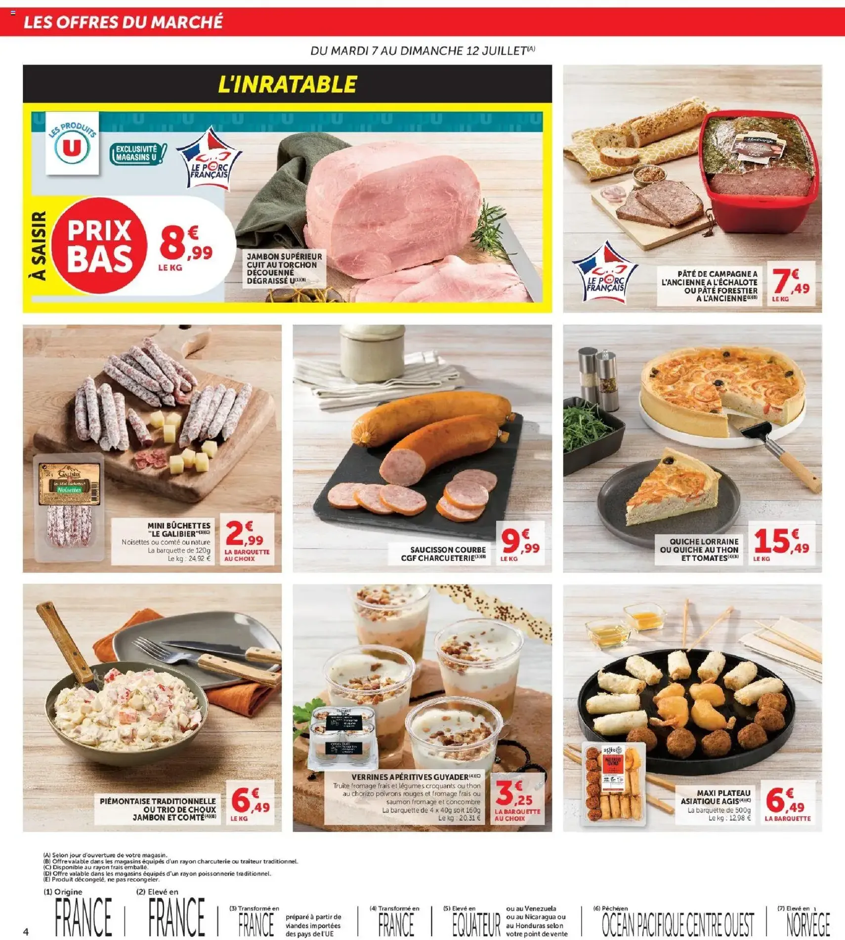 U Express catalogue - brochure valable à partir du 07/07/2026, page 4 sur 16