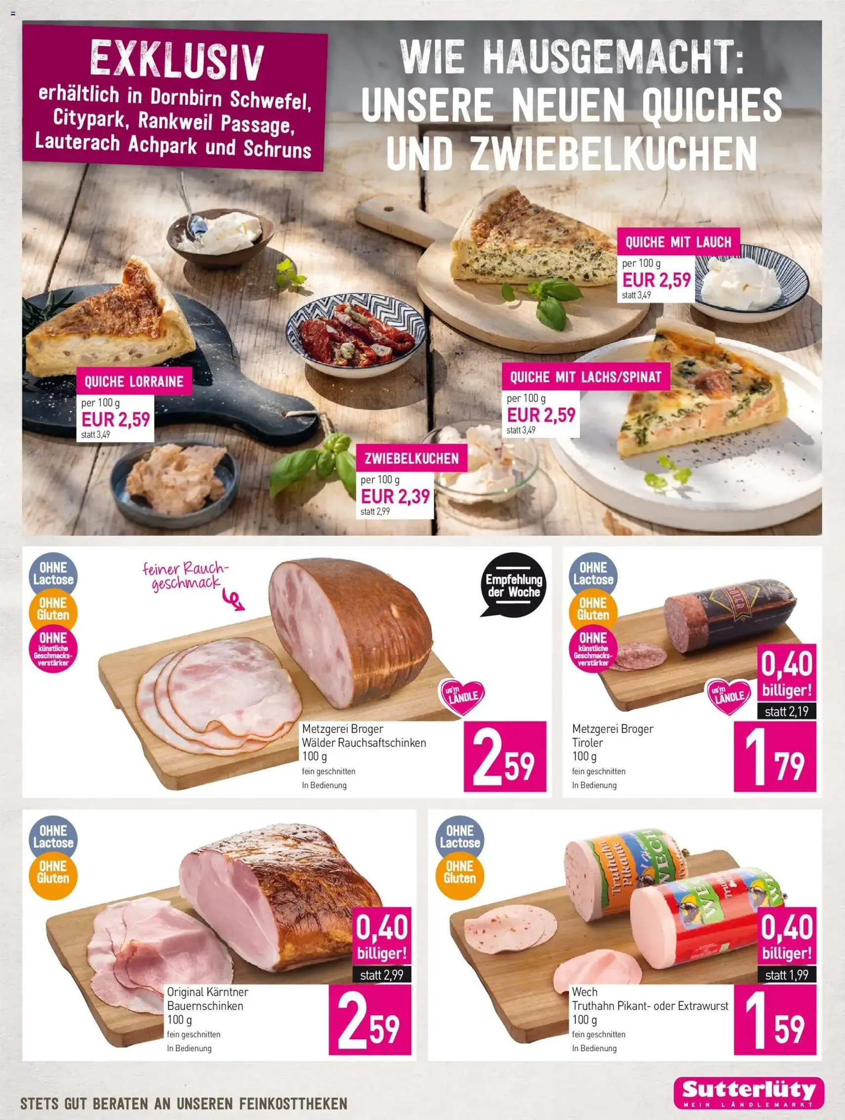 Sutterlüty Flugblatt - Gültiger Prospekt ab 12.03.2026, Seite 7 von insgesamt 24