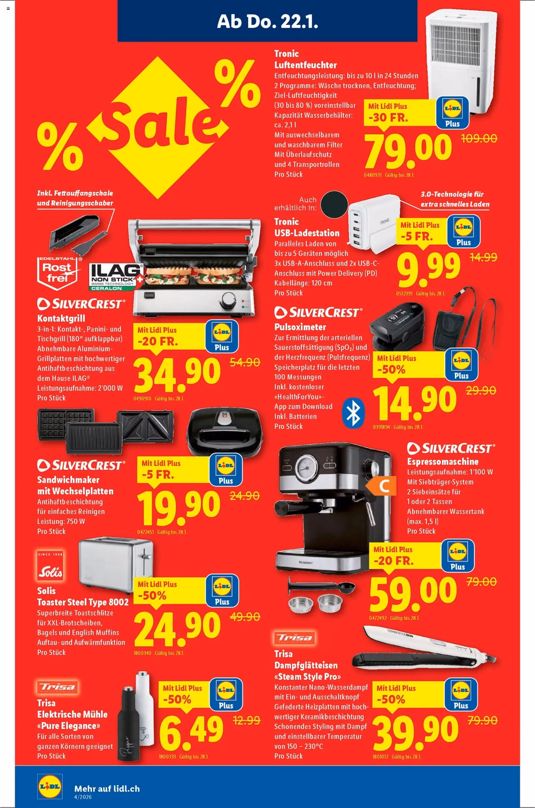 Lidl Aktionen - Gültiger Prospekt ab 22.01.2026, Seite 14 von insgesamt 32