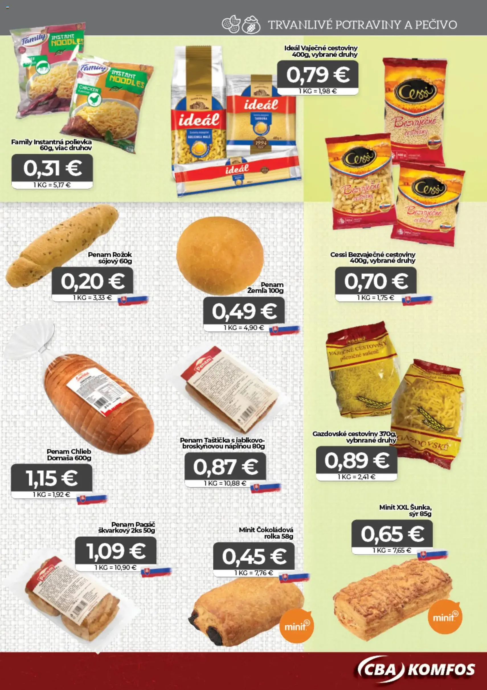 CBA Komfos leták - platný leták od 23.01.2026 strana 9 z 16