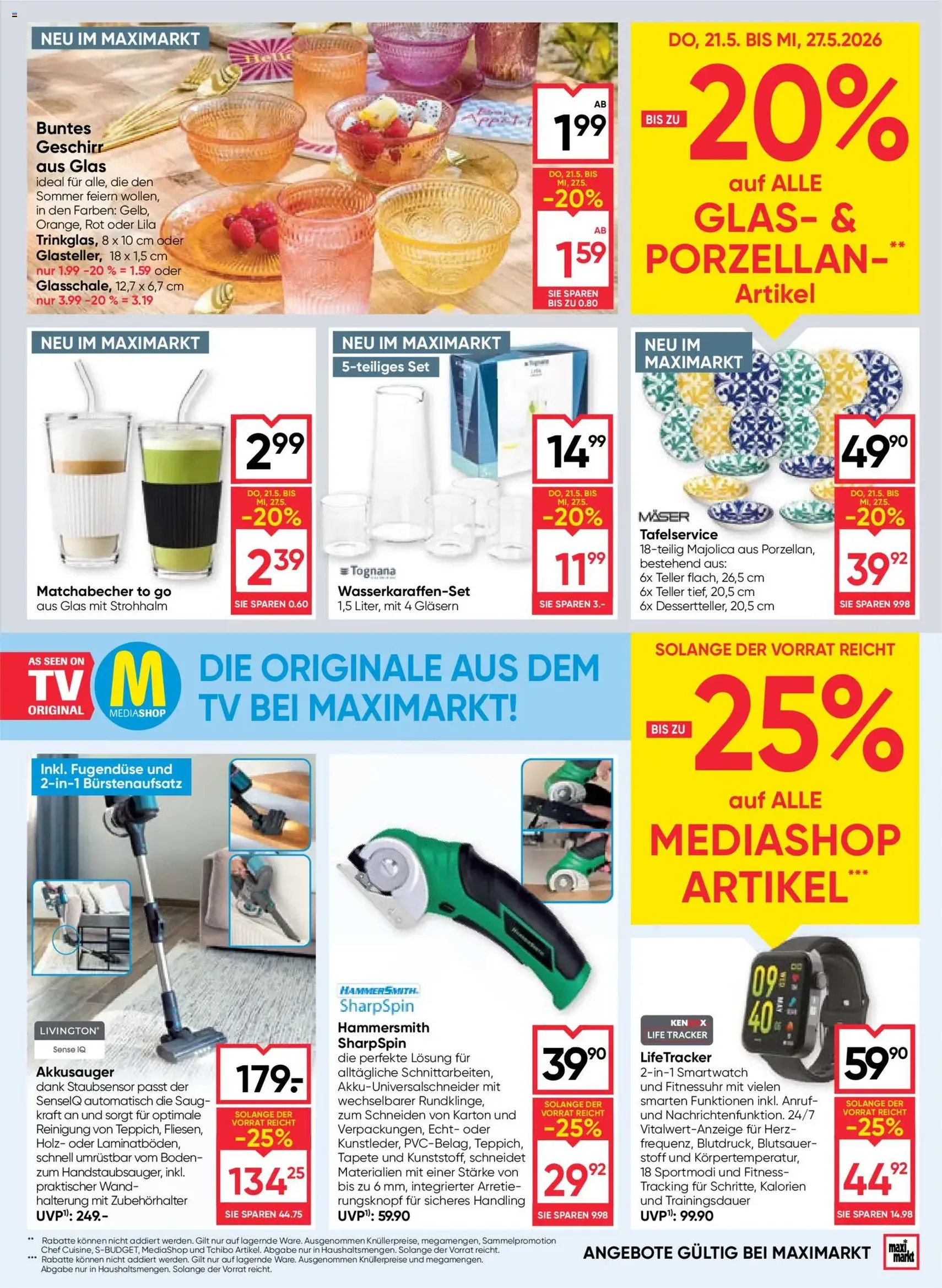 Maximarkt Flugblatt - Gültiger Prospekt ab 21.05.2026, Seite 19 von insgesamt 24