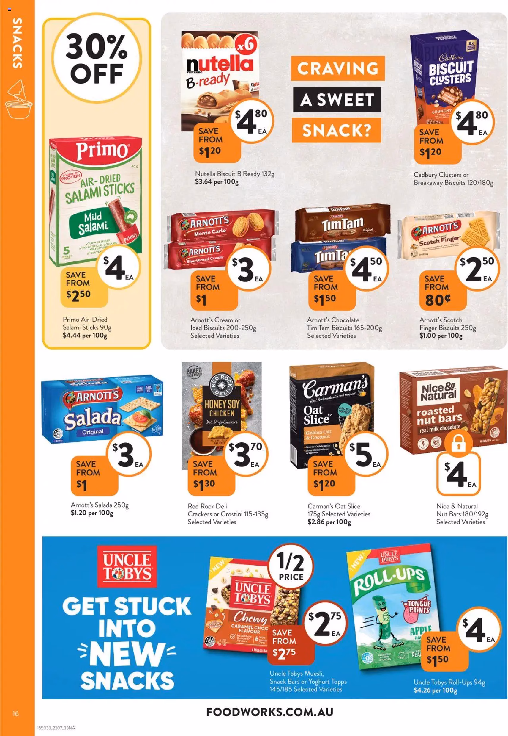 Foodworks - Catalogue NSW - valid flyer from 23/07/2025, page 16 of 33 Foodworks - Catalogue NSW - valid flyer from 23/07/2025, page 16 of 33