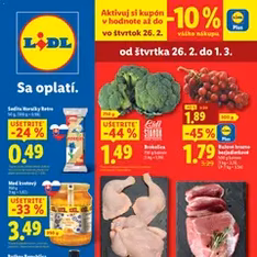 Lidl leták - náhľad letáku platný od 26.02.2026