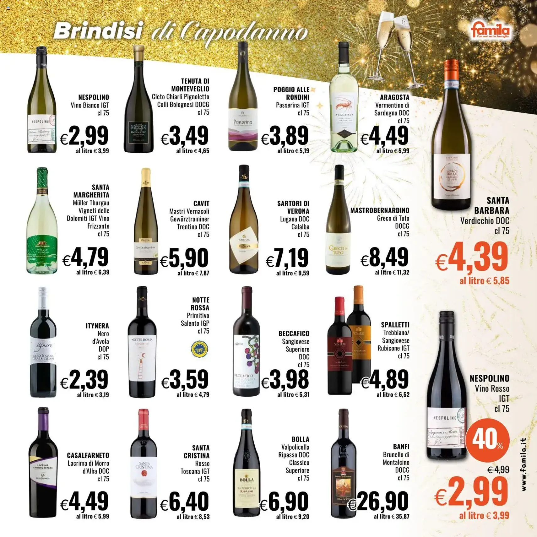 Volantino Famila - volantino valido dal 28/12/2025 pagina 3 di 28