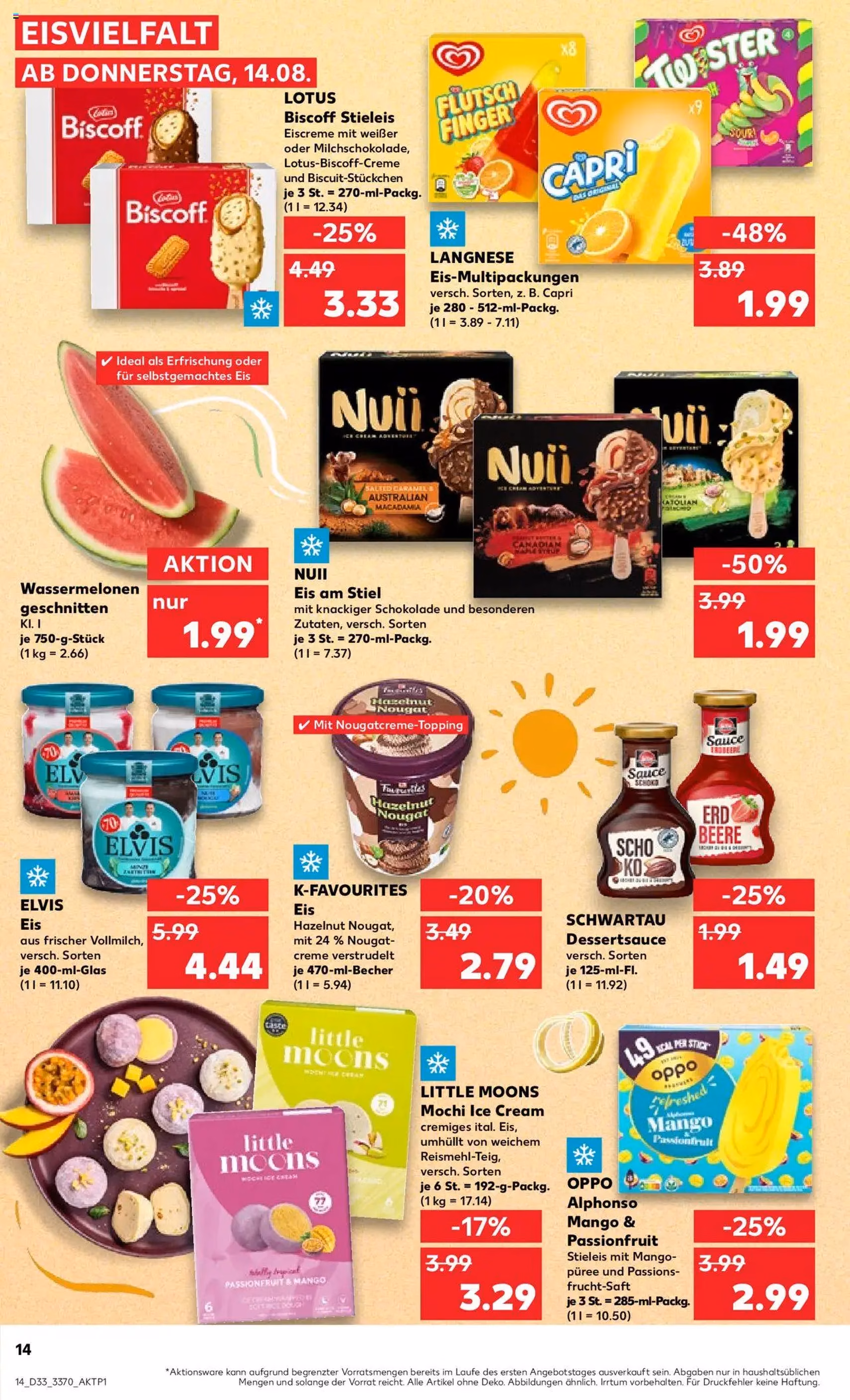 Kaufland Prospekt - Gültiger Prospekt ab 14.08.2025, Seite 14 von insgesamt 58 Kaufland Prospekt - Gültiger Prospekt ab 14.08.2025, Seite 14 von insgesamt 58