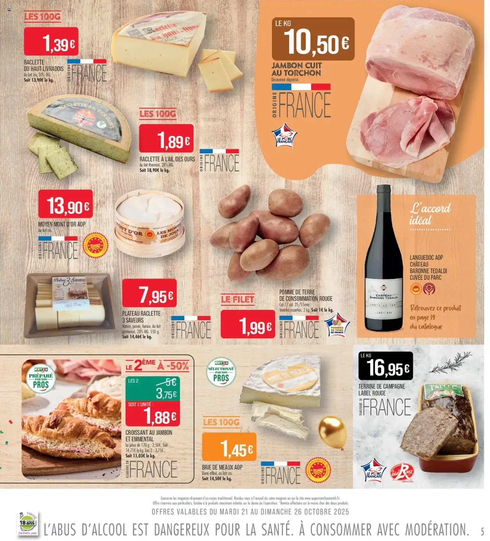 Match Supermarché catalogue - brochure valable à partir du 21/10/2025, page 5 sur 24 Match Supermarché catalogue - brochure valable à partir du 21/10/2025, page 5 sur 24