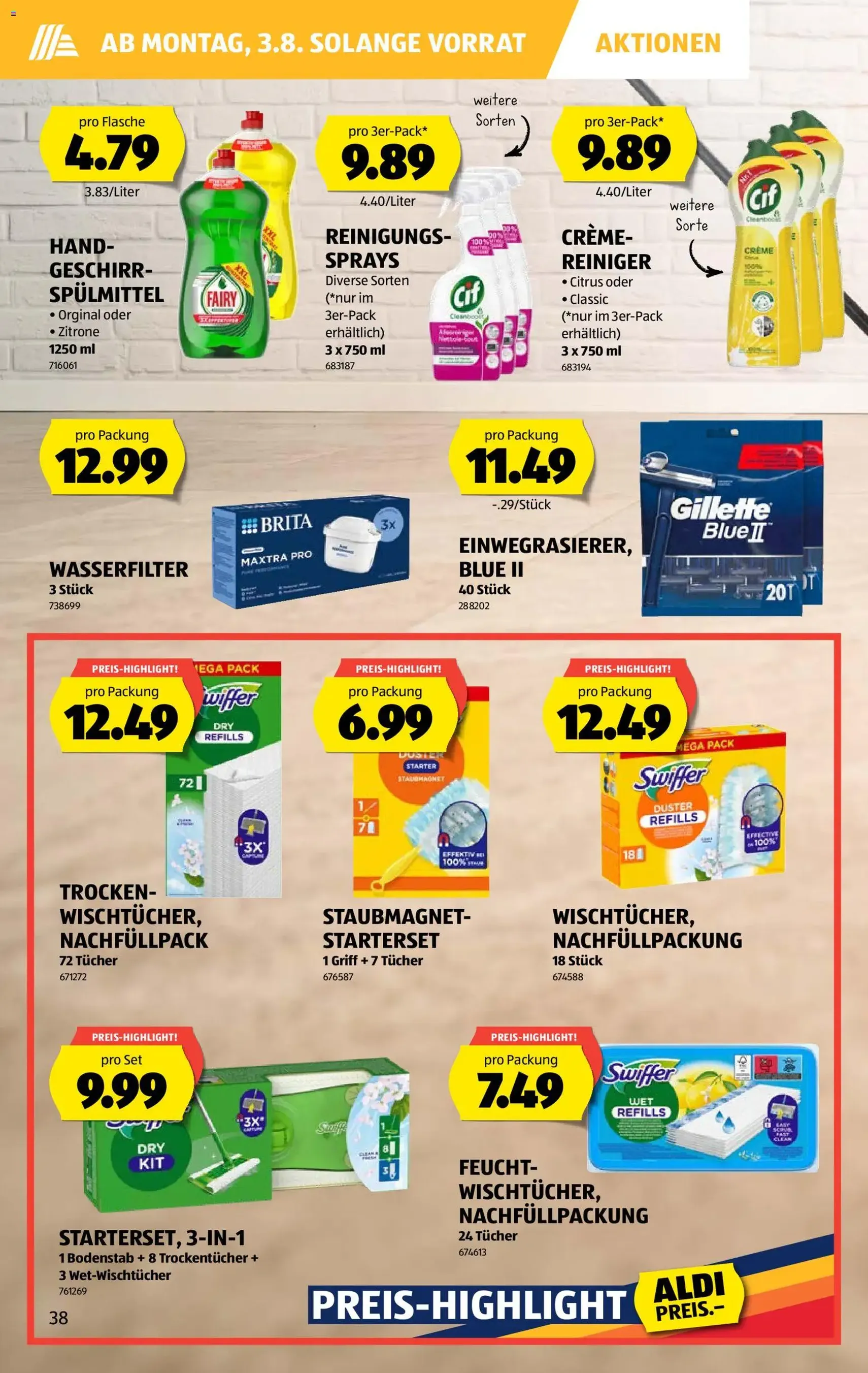 Aldi aktionen - Gültiger Prospekt ab 30.07.2026, Seite 38 von insgesamt 43