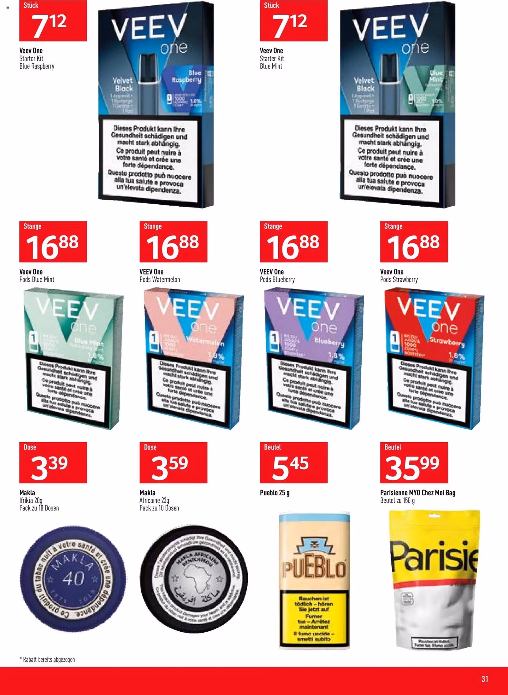 Prodega Aktionen - Gültiger Prospekt ab 02.02.2026, Seite 31 von insgesamt 40