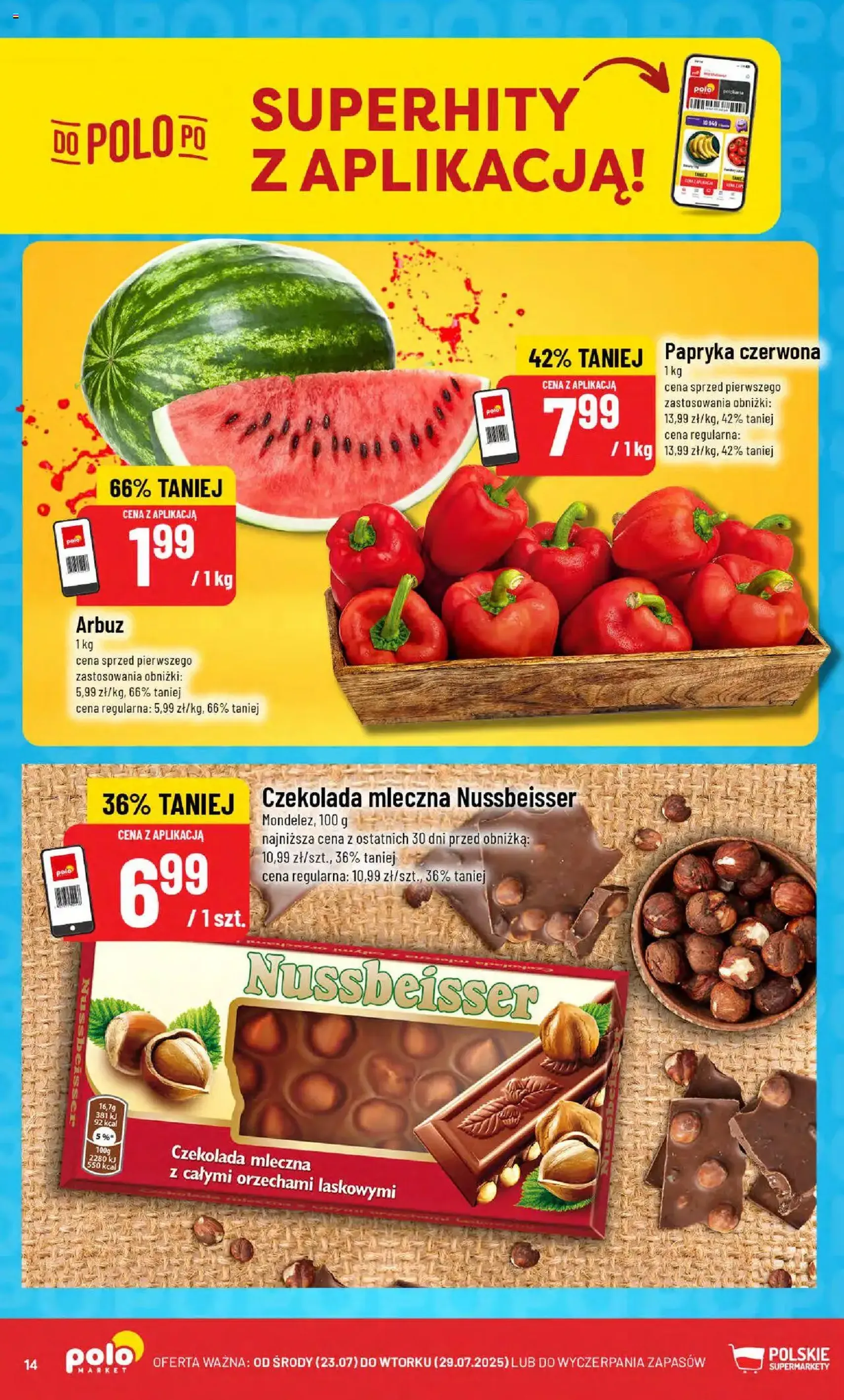 POLOmarket Gazetka - ważny gazetka od 23.07.2025 strona 14 z 62 POLOmarket Gazetka - ważny gazetka od 23.07.2025 strona 14 z 62