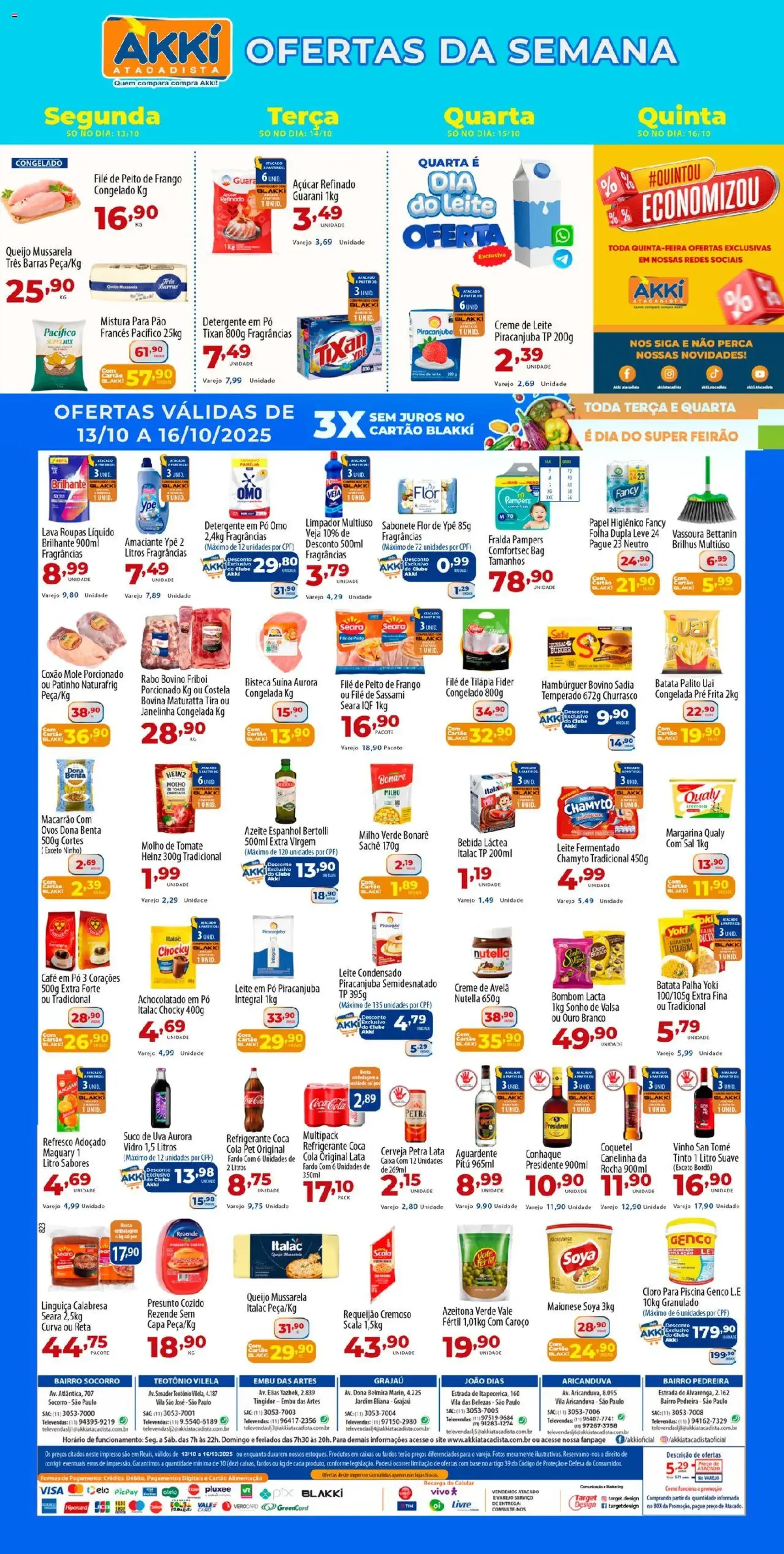 Akki Atacadista - Ofertas da semana - folheto válido a partir de 13/10/2025 página 1 de 1