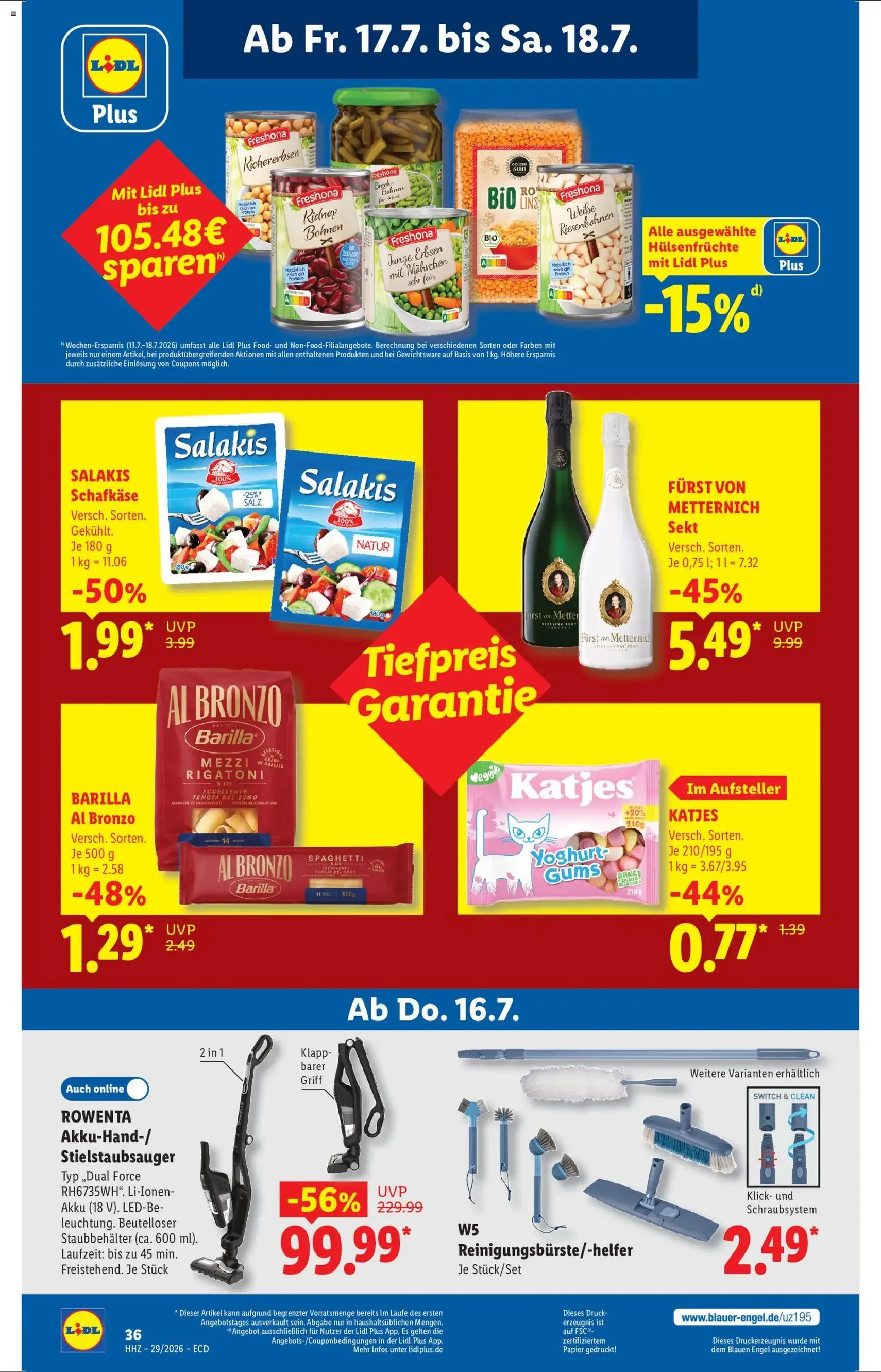 Lidl Prospekt - Gültiger Prospekt ab 13.07.2026, Seite 72 von insgesamt 72