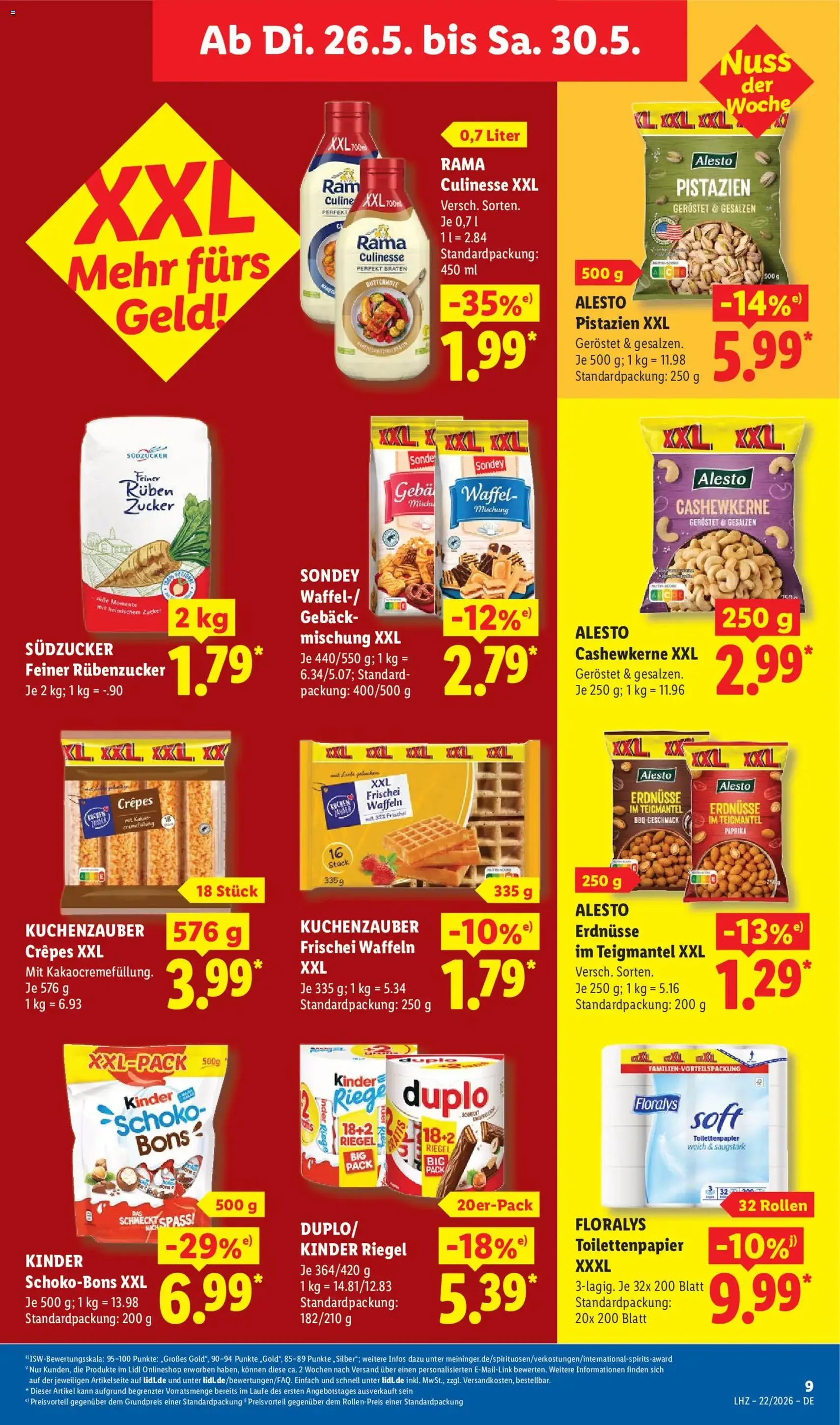 Lidl Prospekt - Gültiger Prospekt ab 26.05.2026, Seite 15 von insgesamt 70