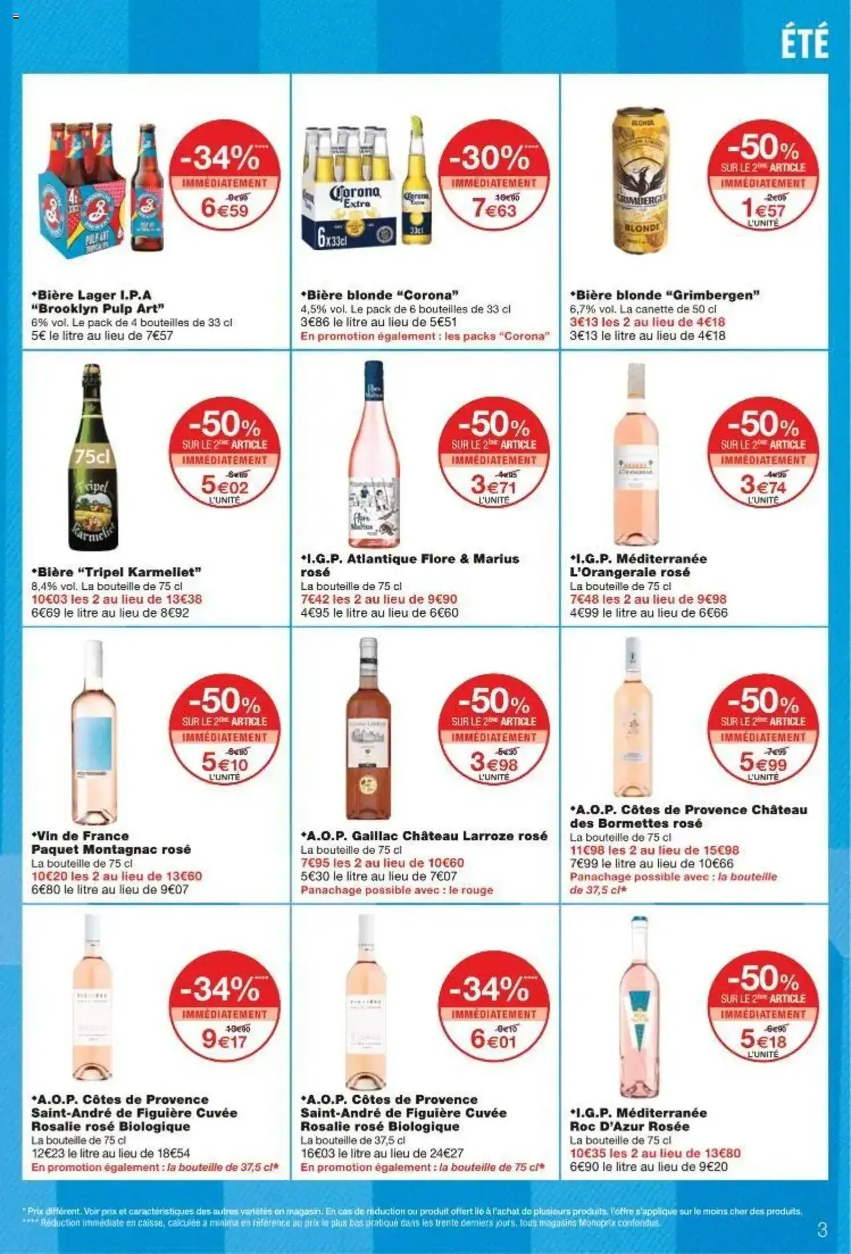 Monoprix catalogue - brochure valable à partir du 29/07/2025, page 3 sur 47 Monoprix catalogue - brochure valable à partir du 29/07/2025, page 3 sur 47