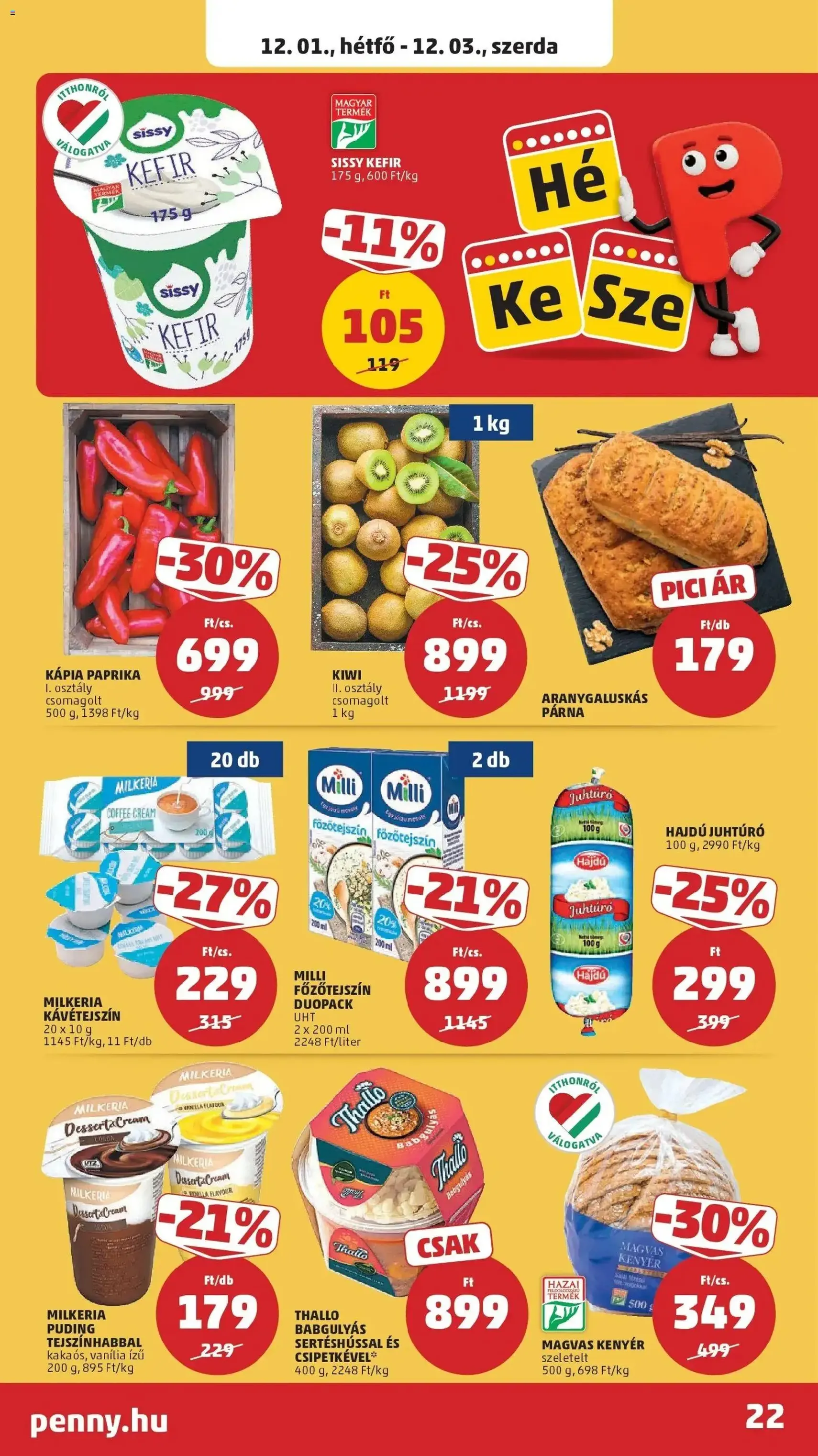 PENNY Akciós újság - 2025.11.27. érvényes szórólap 22 oldal 39 oldalból