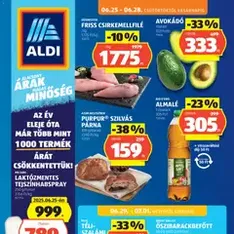 Aldi akciós újság - szórólap előnézete érvényes 2026.06.25. -tól
