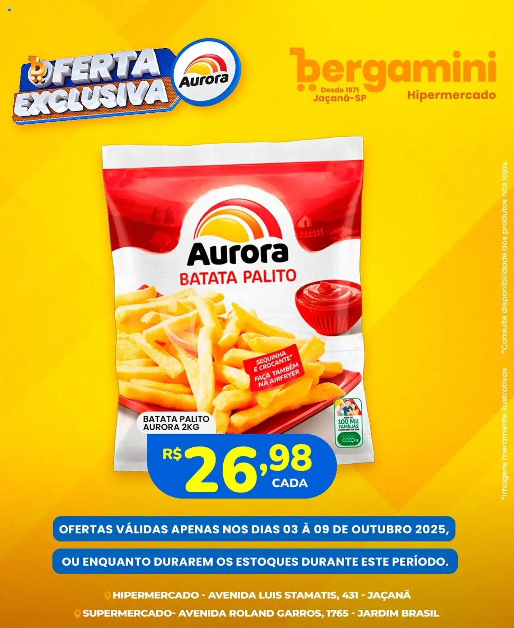 Supermercado Bergamini - Ofertas Aurora - folheto válido a partir de 03/10/2025 página 2 de 6