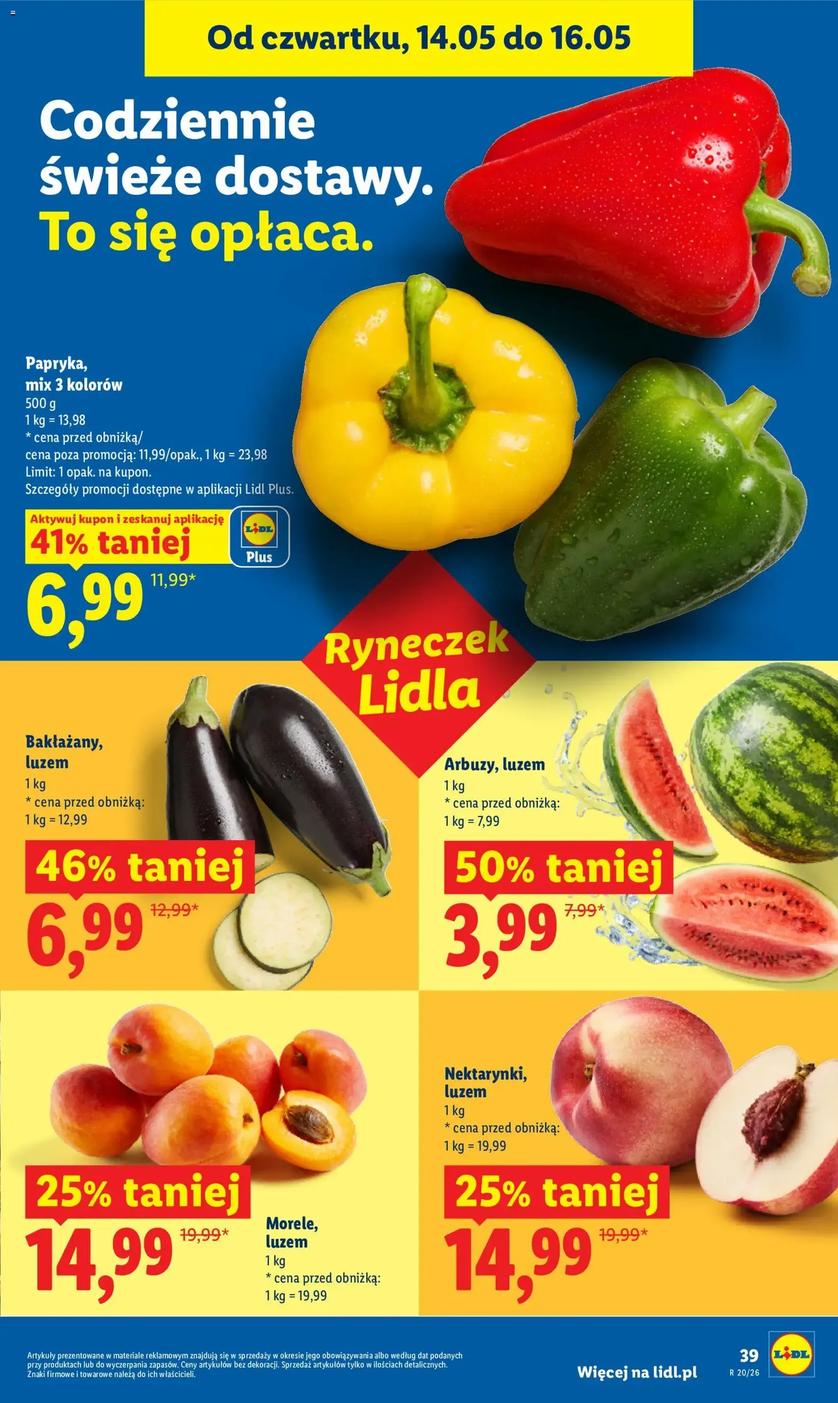Lidl gazetka - ważny gazetka od 14.05.2026 strona 39 z 90