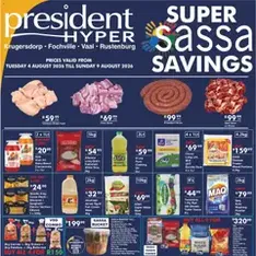President Hyper Specials - Flyer preview valid from 04/08/2026