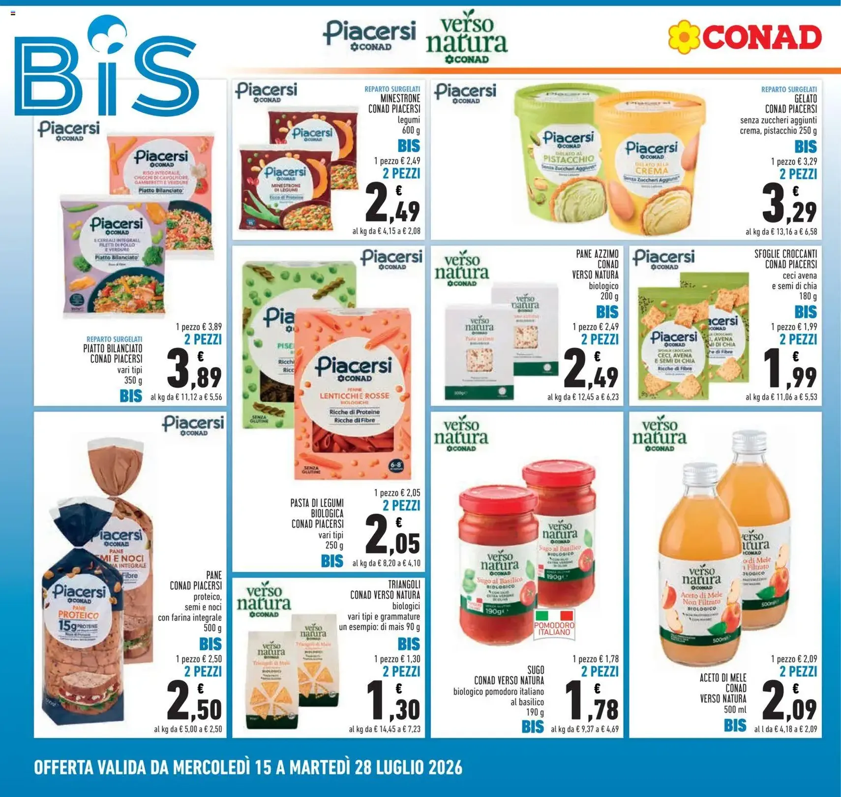 Conad volantino - volantino valido dal 15/07/2026 pagina 6 di 28