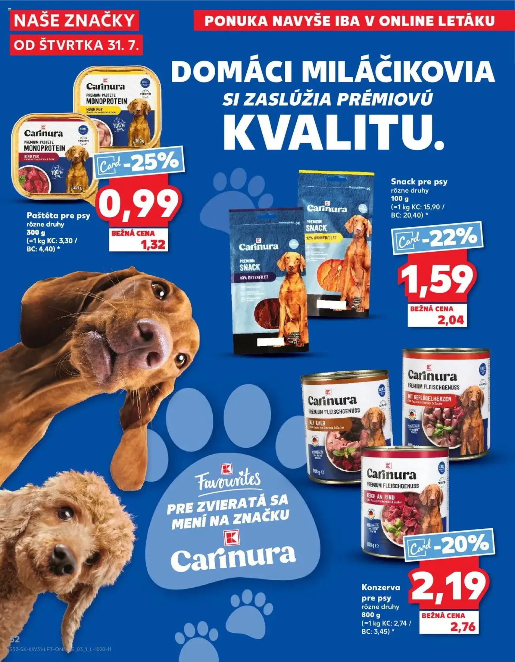 Kaufland Bratislava-Dúbravka - platný leták od 31.07.2025 strana 52 z 76