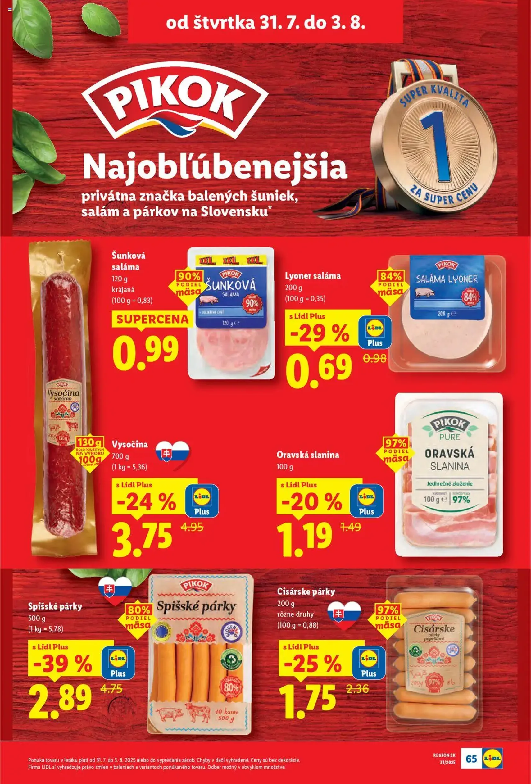 Lidl leták - platný leták od 28.07.2025 strana 63 z 87 Lidl leták - platný leták od 28.07.2025 strana 63 z 87
