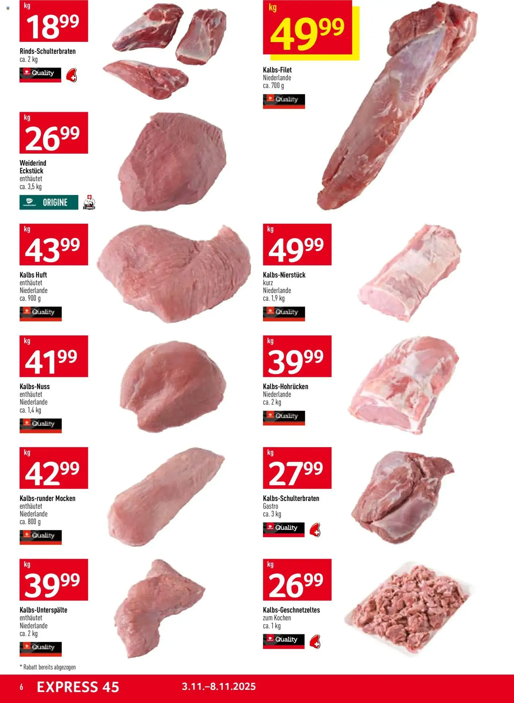 Prodega Aktionen - Gültiger Prospekt ab 03.11.2025, Seite 6 von insgesamt 40