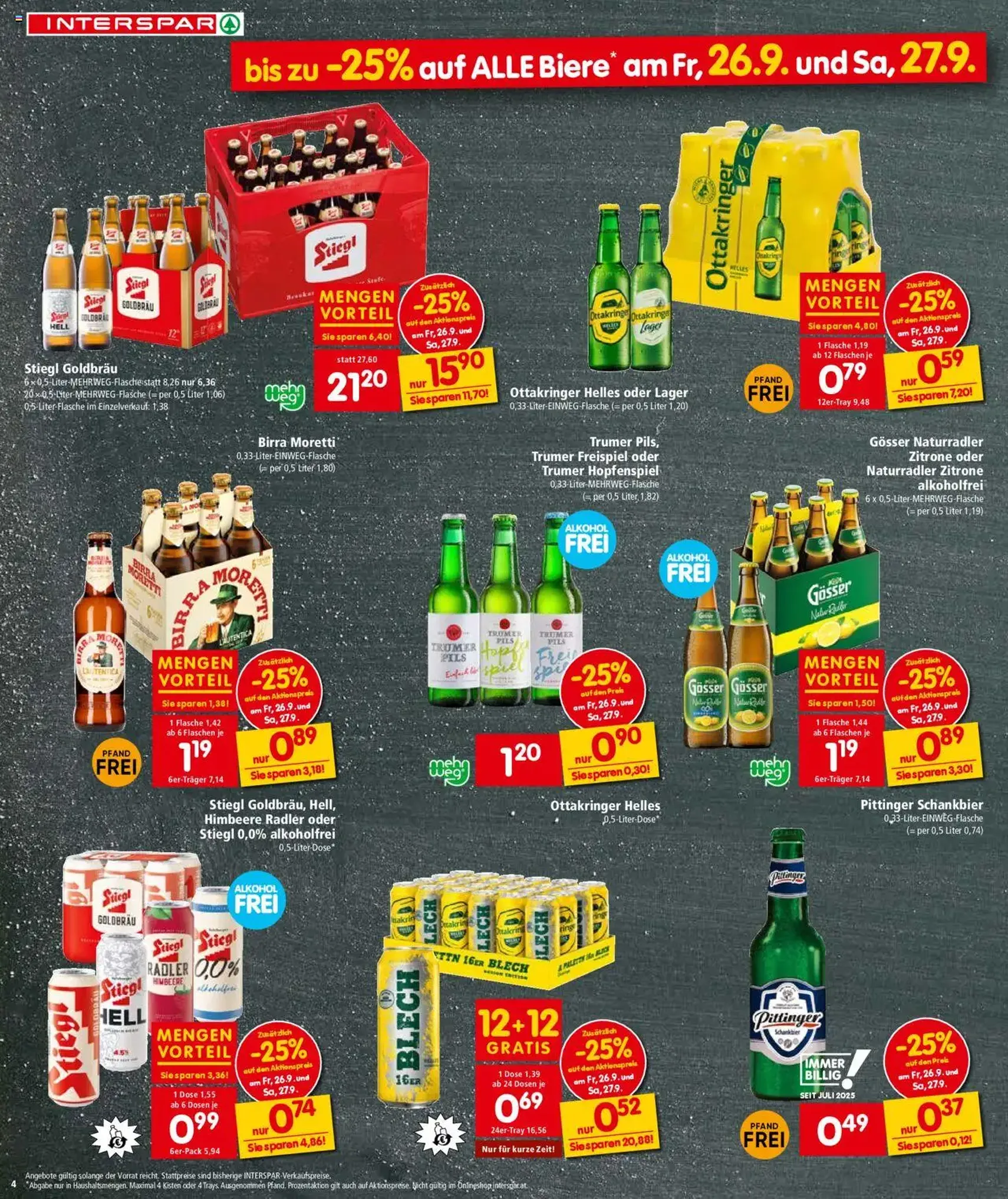Interspar Flugblatt - Gültiger Prospekt ab 25.09.2025, Seite 6 von insgesamt 22