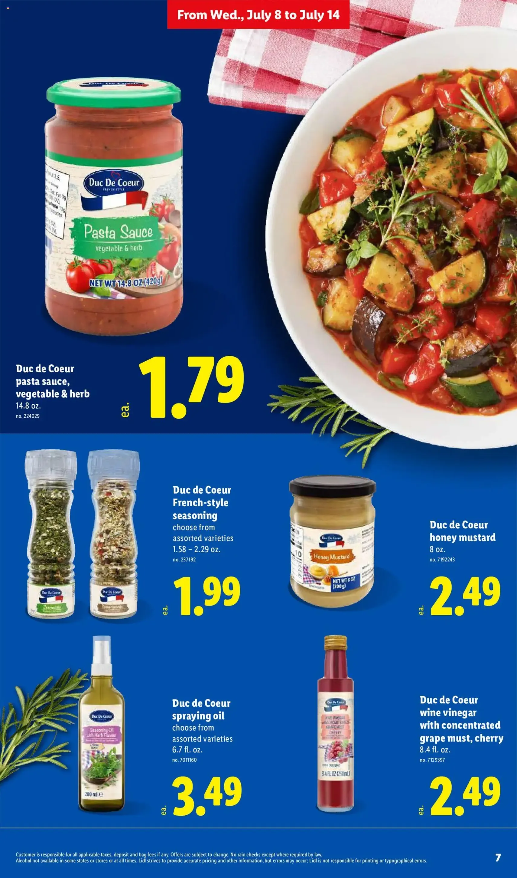 Lidl Weekly Ad - valid flyer from 07/08/2026, page 7 of 42