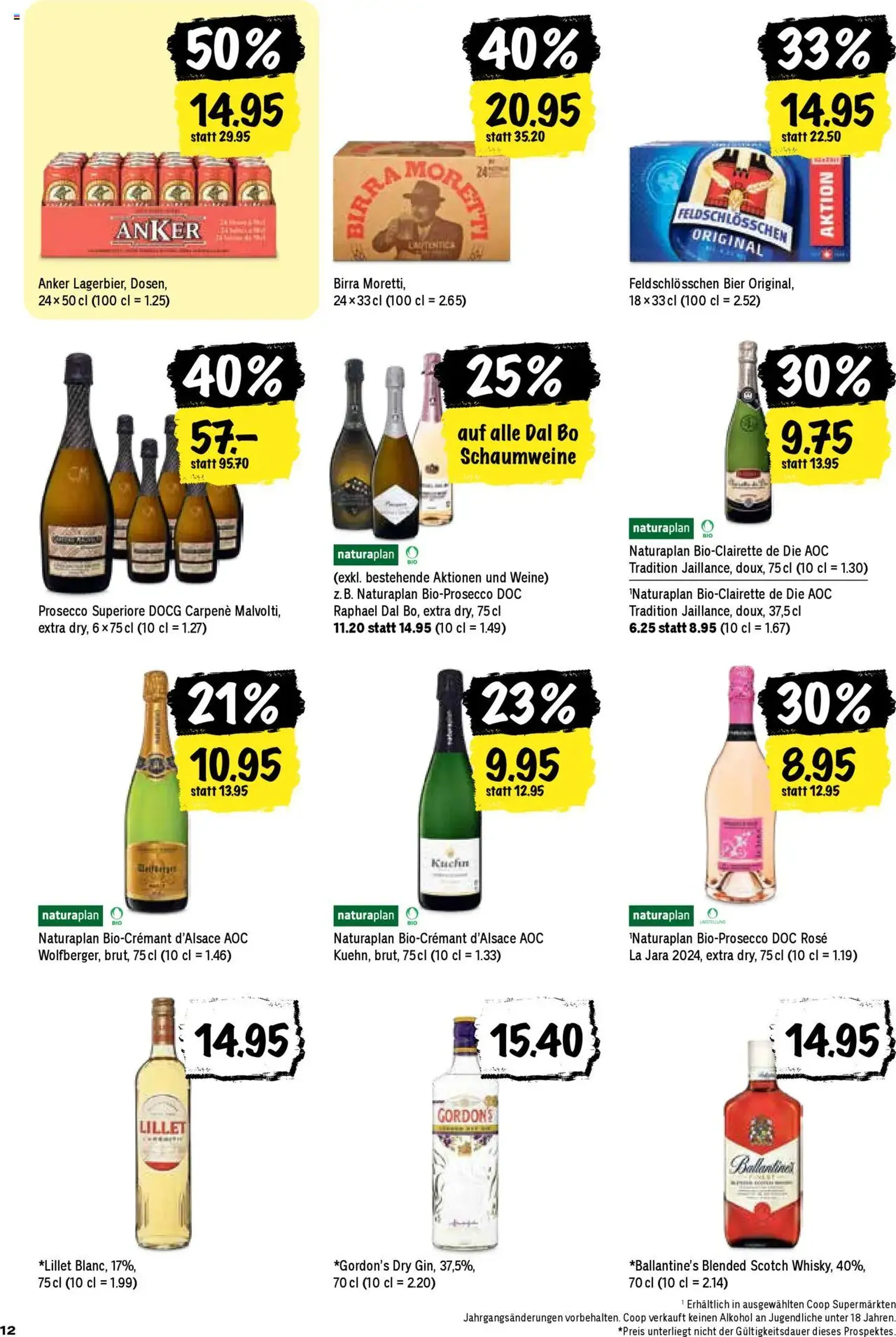 Coop Aktionen - Gültiger Prospekt ab 28.08.2025, Seite 12 von insgesamt 24 Coop Aktionen - Gültiger Prospekt ab 28.08.2025, Seite 12 von insgesamt 24