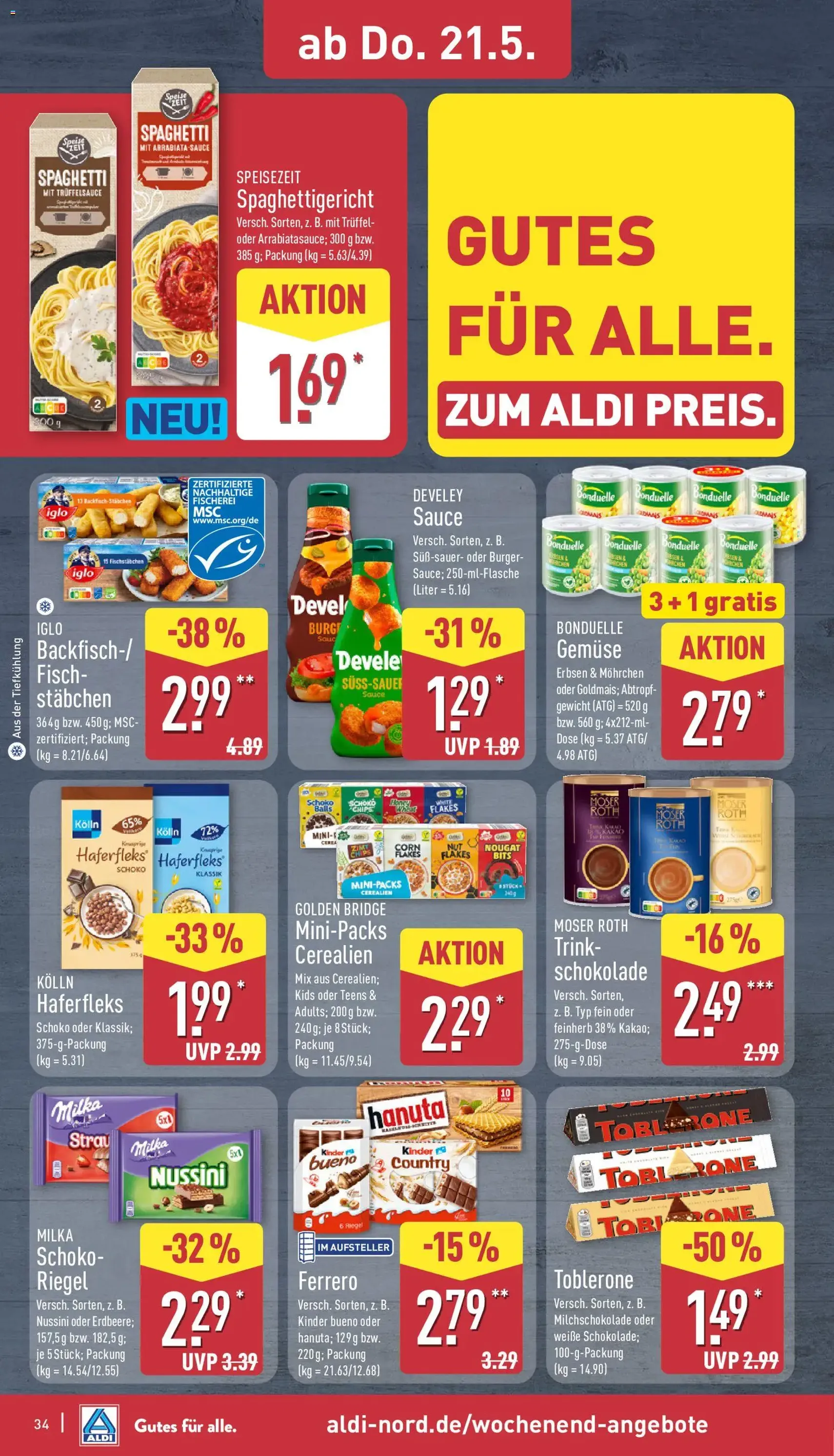 Aldi Prospekt - Gültiger Prospekt ab 18.05.2026, Seite 34 von insgesamt 44
