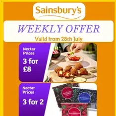 Sainsbury's - Offers - Flyer preview valid from 28/07/2026