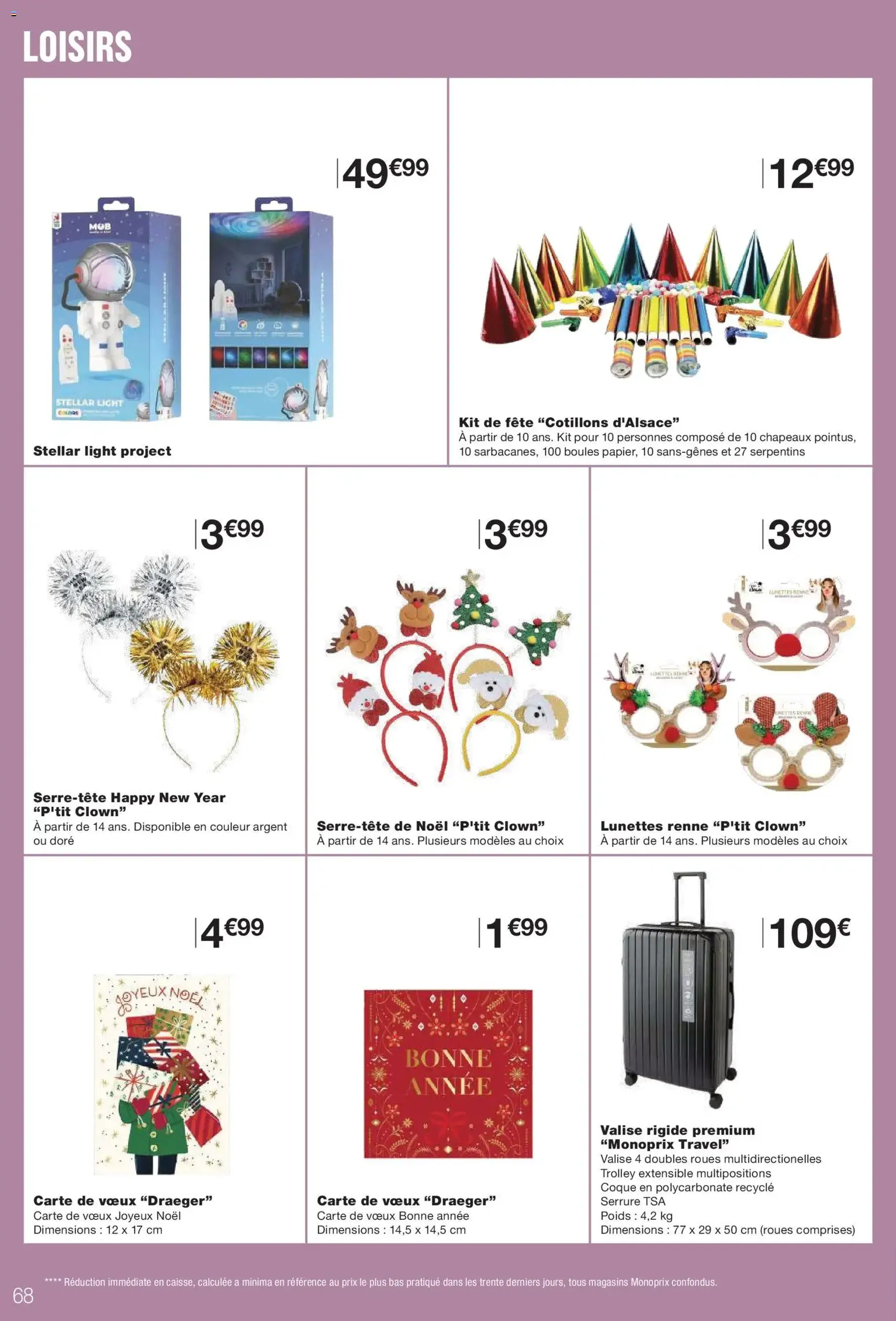 Monoprix catalogue - brochure valable à partir du 16/12/2025, page 68 sur 71