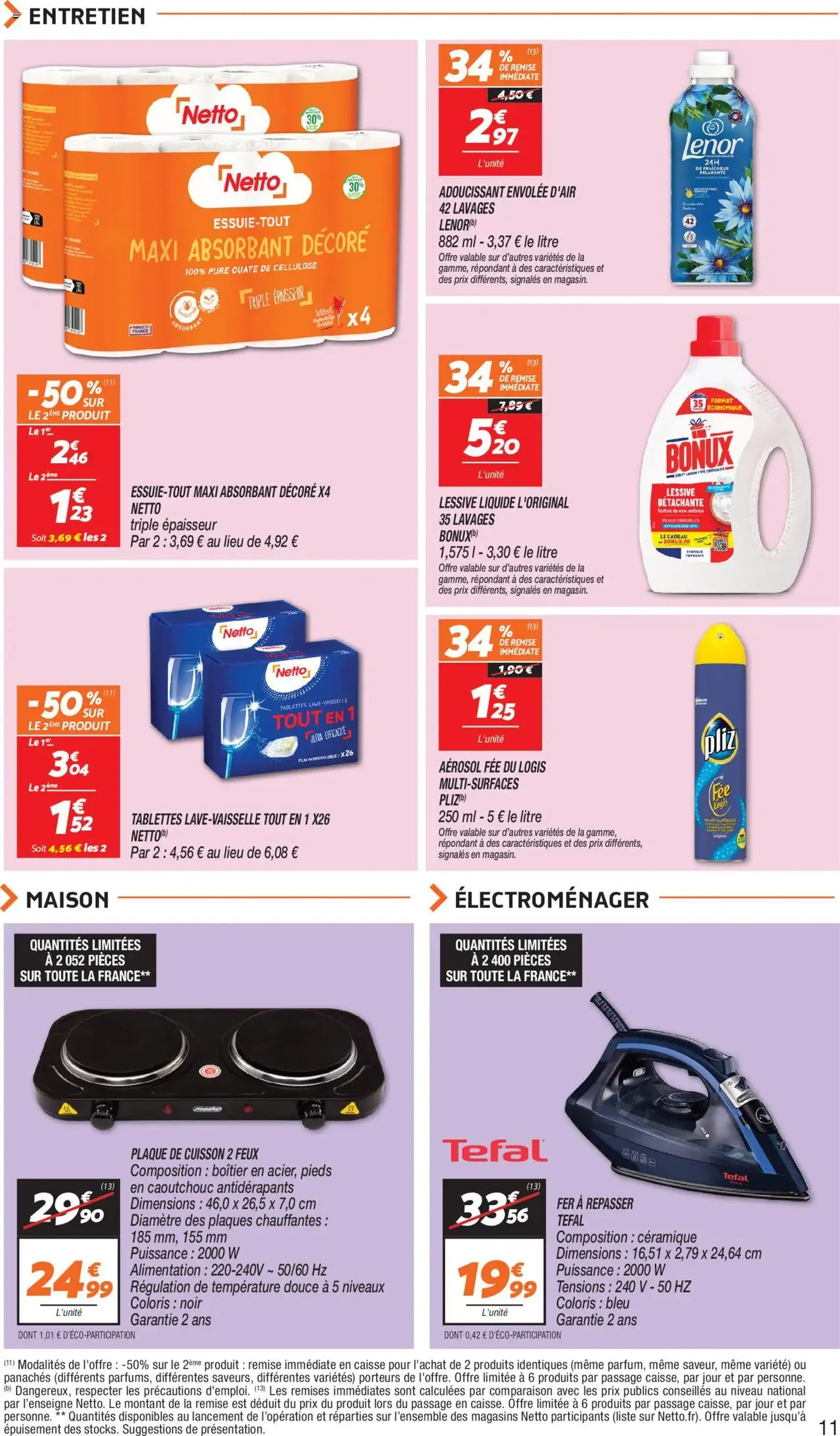 Netto catalogue - brochure valable à partir du 22/07/2025, page 11 sur 12 Netto catalogue - brochure valable à partir du 22/07/2025, page 11 sur 12