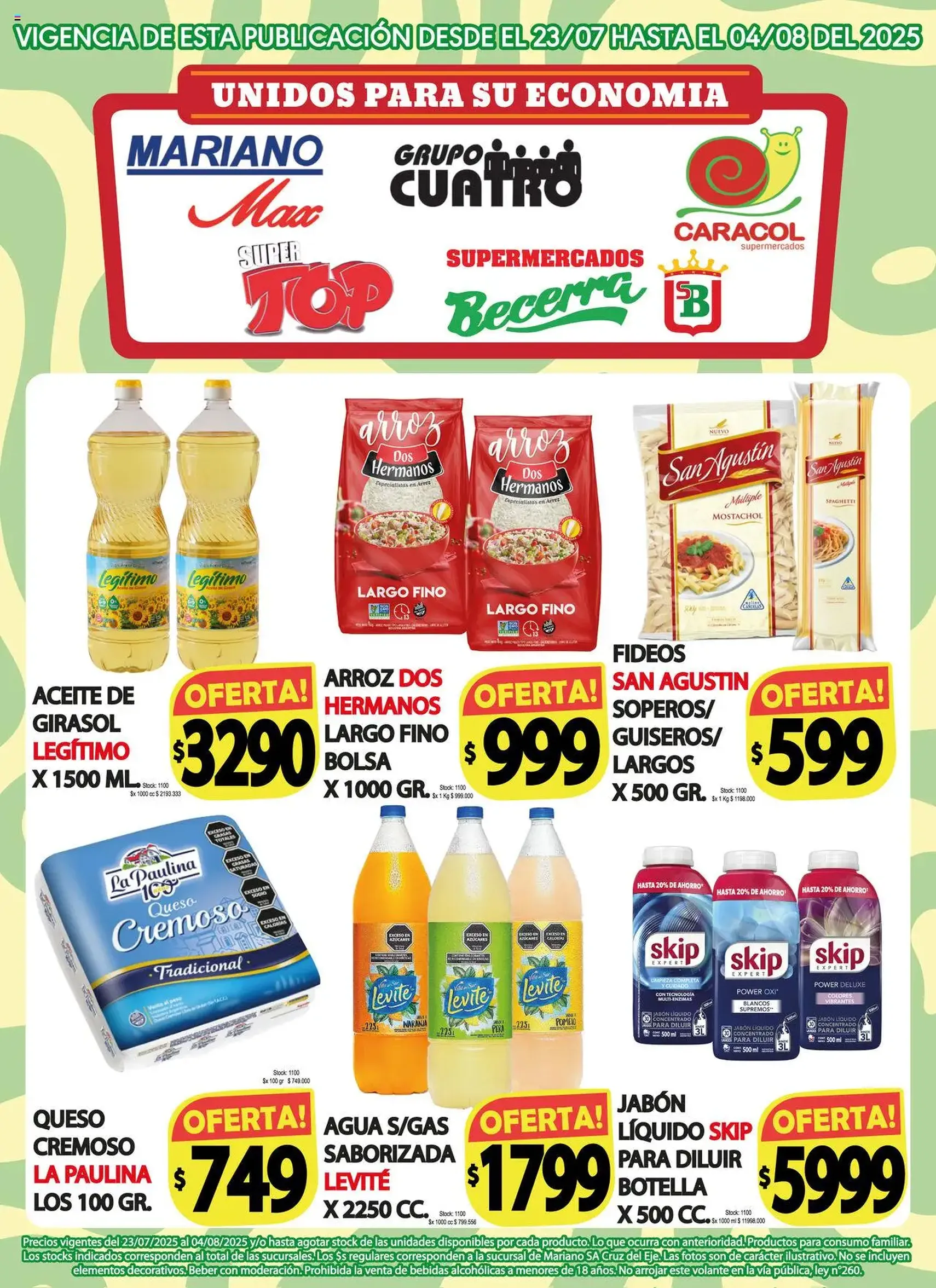 Mariano Max catálogo - folleto válido desde 23/07/2025 página 1 de 10 Mariano Max catálogo - folleto válido desde 23/07/2025 página 1 de 10