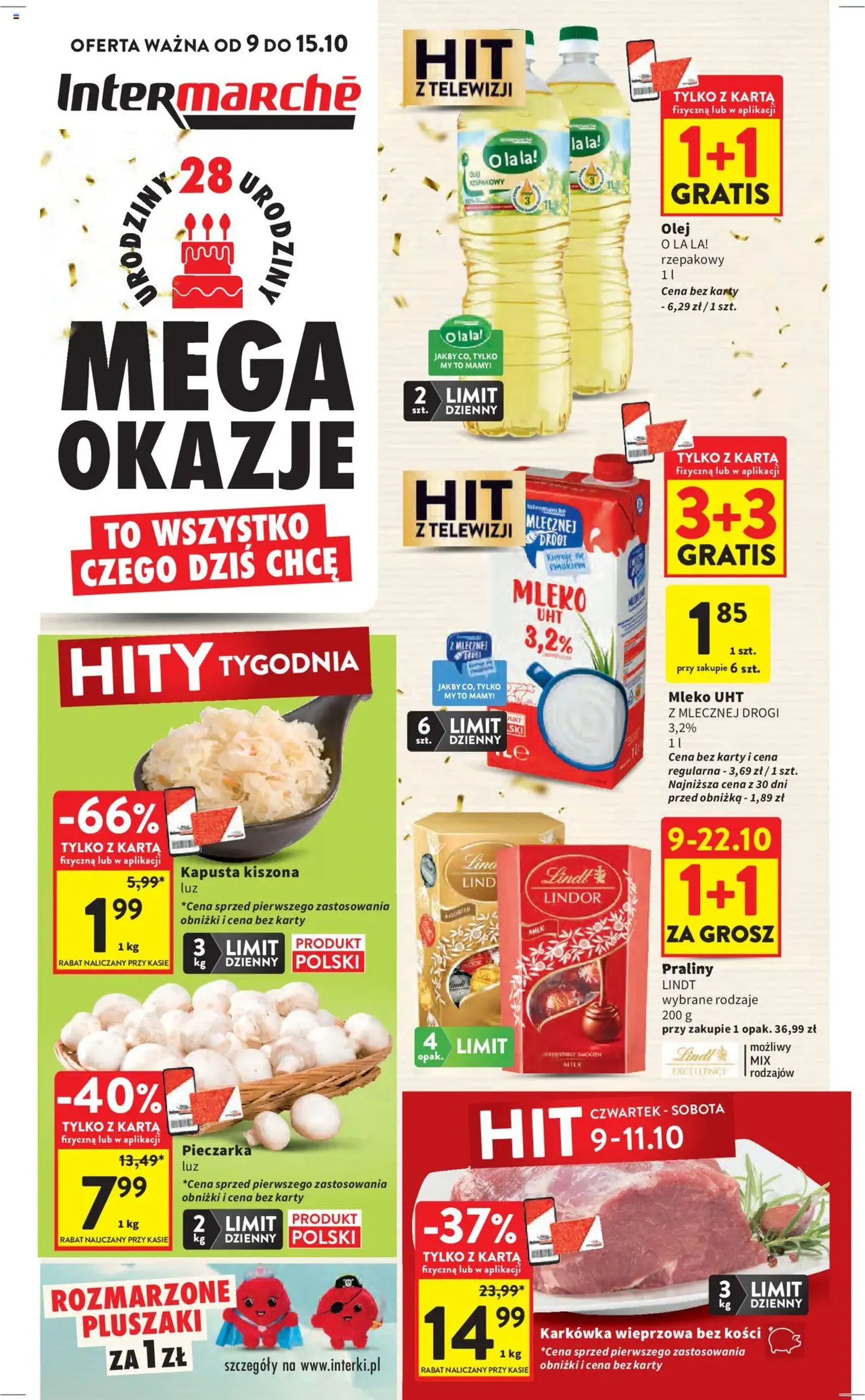 Intermarche Gazetka - ważny gazetka od 09.10.2025 strona 1 z 48