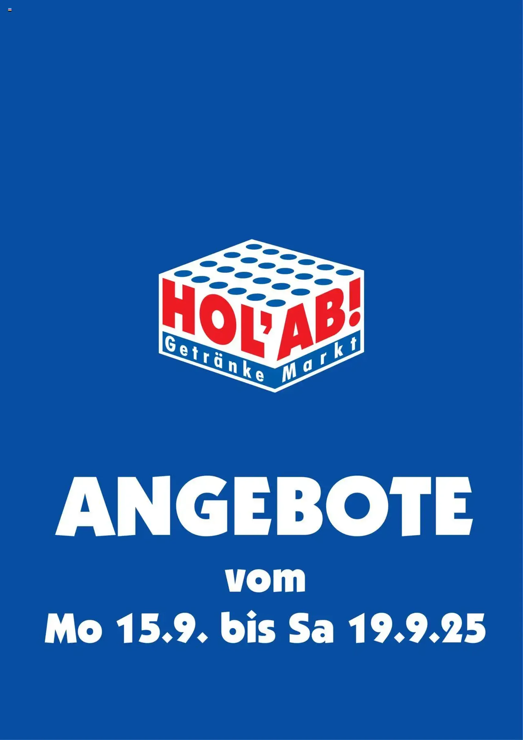 HOL’AB! Prospekt - Gültiger Prospekt ab 15.09.2025, Seite 1 von insgesamt 3