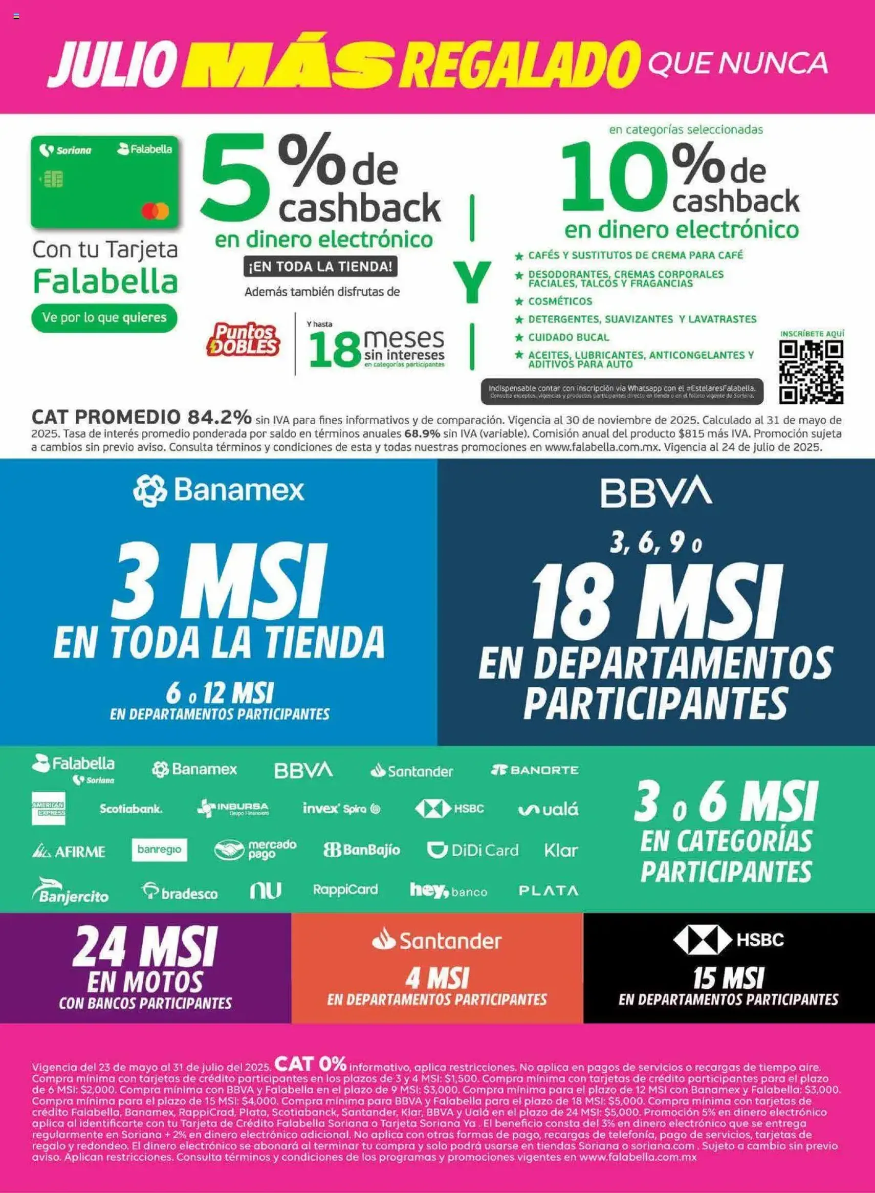 Soriana - Julio Regalado Híper Nacional - folleto válido desde 17/07/2025 página 19 de 30 Soriana - Julio Regalado Híper Nacional - folleto válido desde 17/07/2025 página 19 de 30