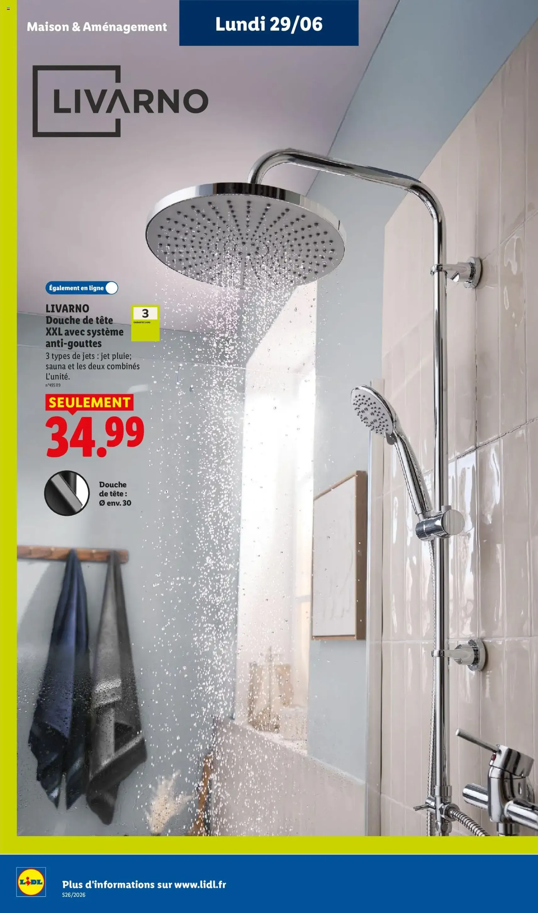 LIDL catalogue - brochure valable à partir du 25/06/2026, page 62 sur 72