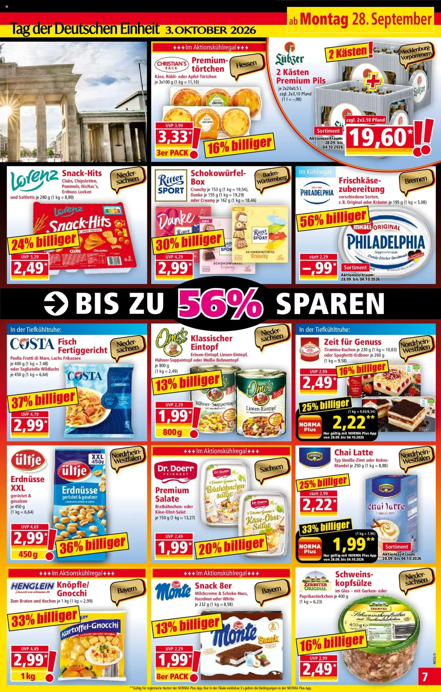 Norma Prospekt - Gültiger Prospekt ab 28.09.2026, Seite 7 von insgesamt 30